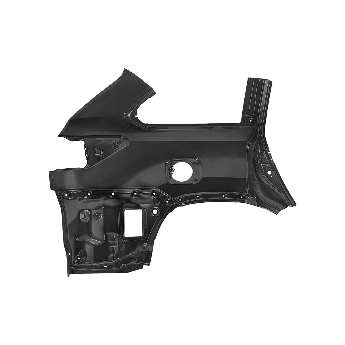 REPLACEMENT REAR FENDER LH, 2015, FOR TOYOTA HIGHLANDER, 61611-0E120, (STEEL)