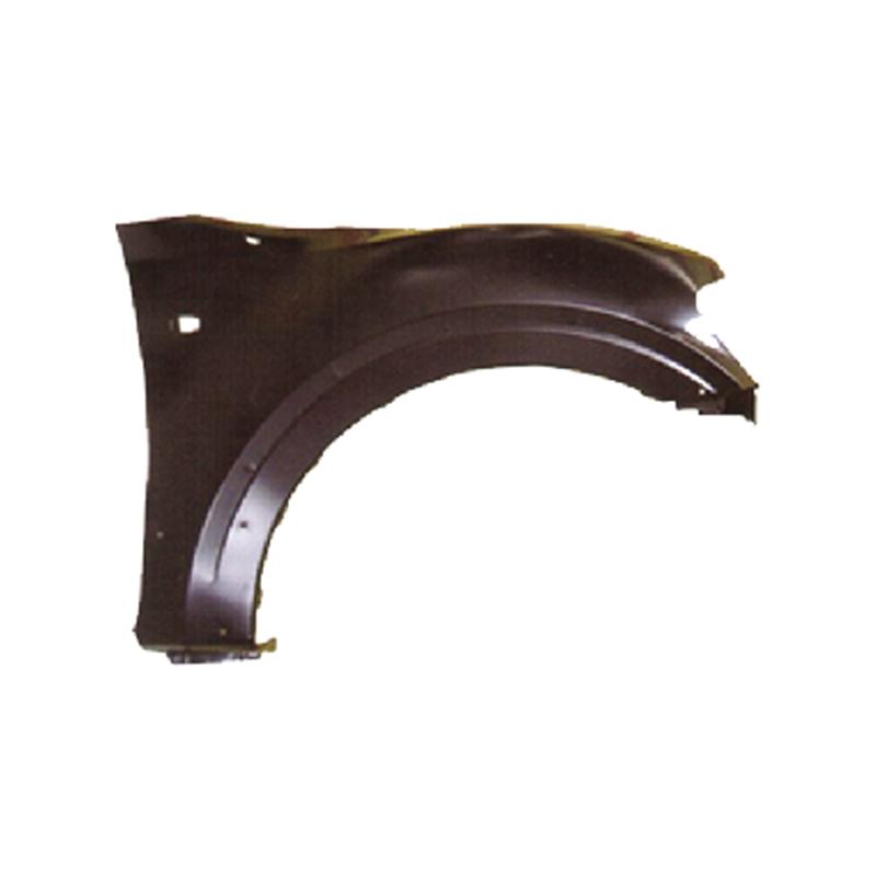 REPLACEMENT FRONT FENDER RH WITH SIDE LAMP HOLE WITH ANTENNA HOLES,WITHOUT WHEEL HOLE, FOR MITSUBISHI PAJERO V73, MR496892