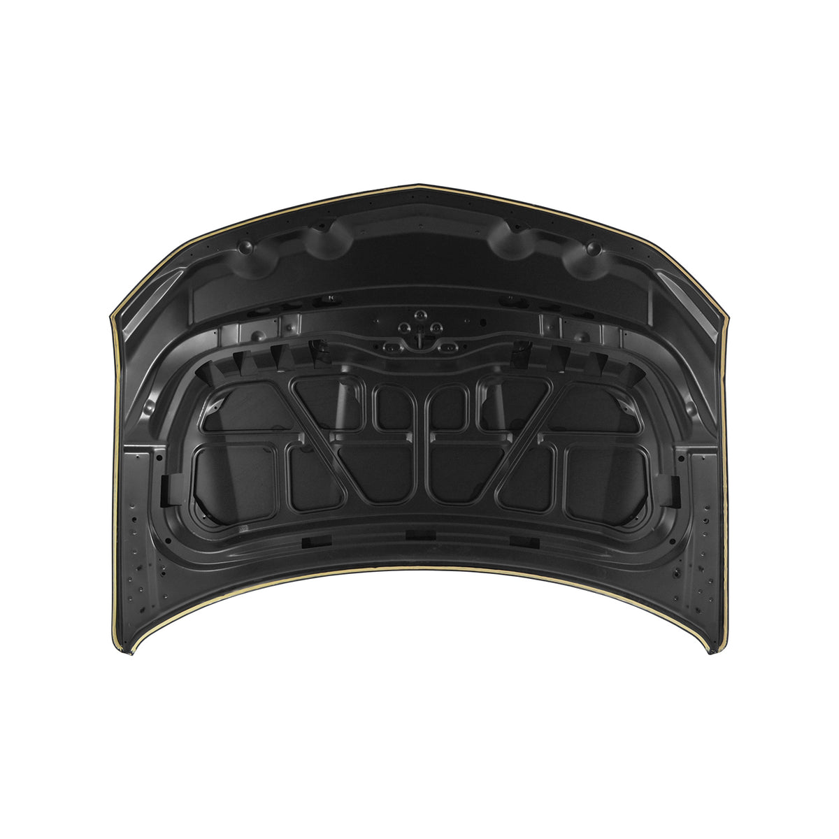 REPLACEMENT HOOD, 2019-, FOR CHEVROLET TRAVERSE, 84023477, (STEEL)