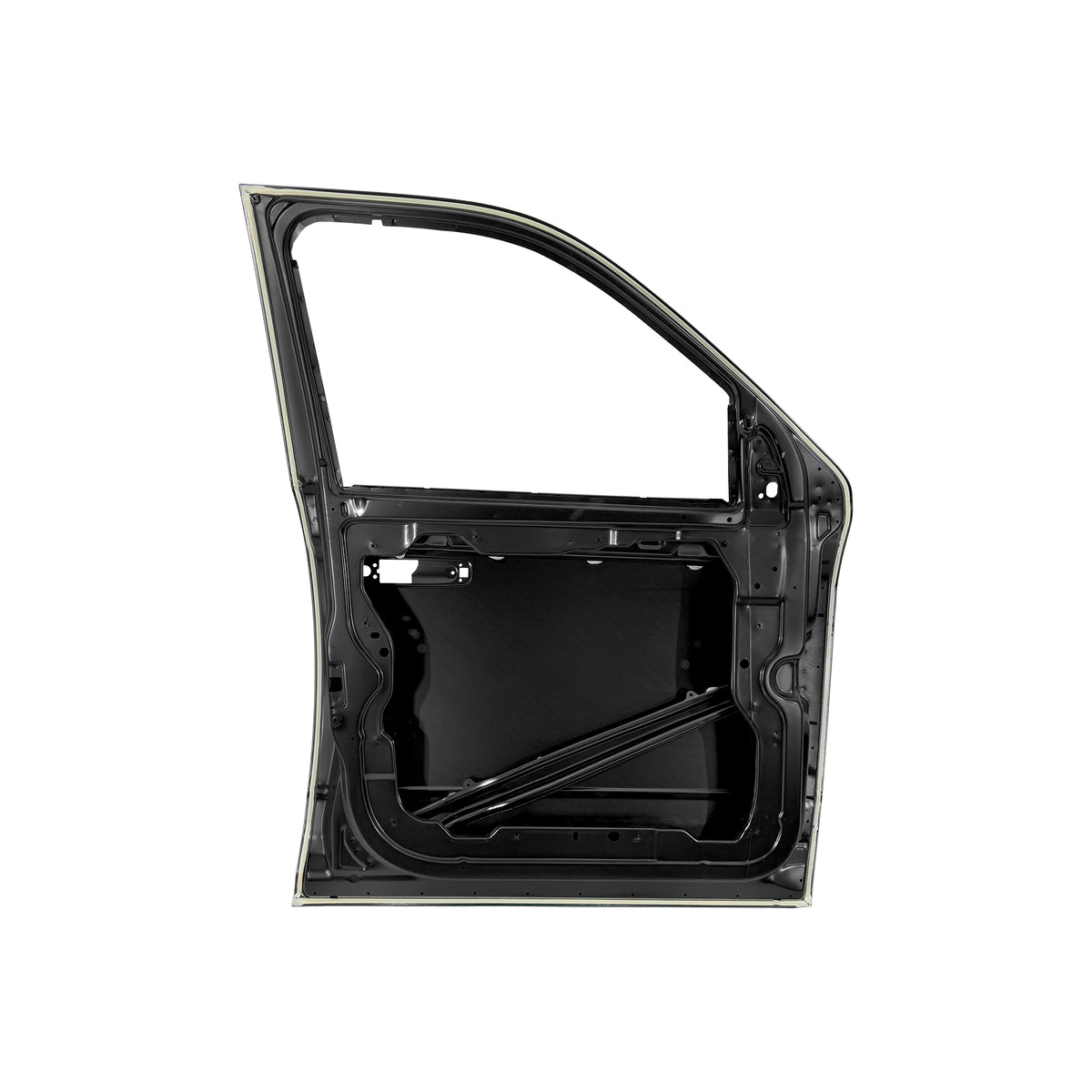 REPLACEMENT FRONT DOOR LH, 2013-2018, FOR DODGE RAM 1500, 68144729A, (STEEL)