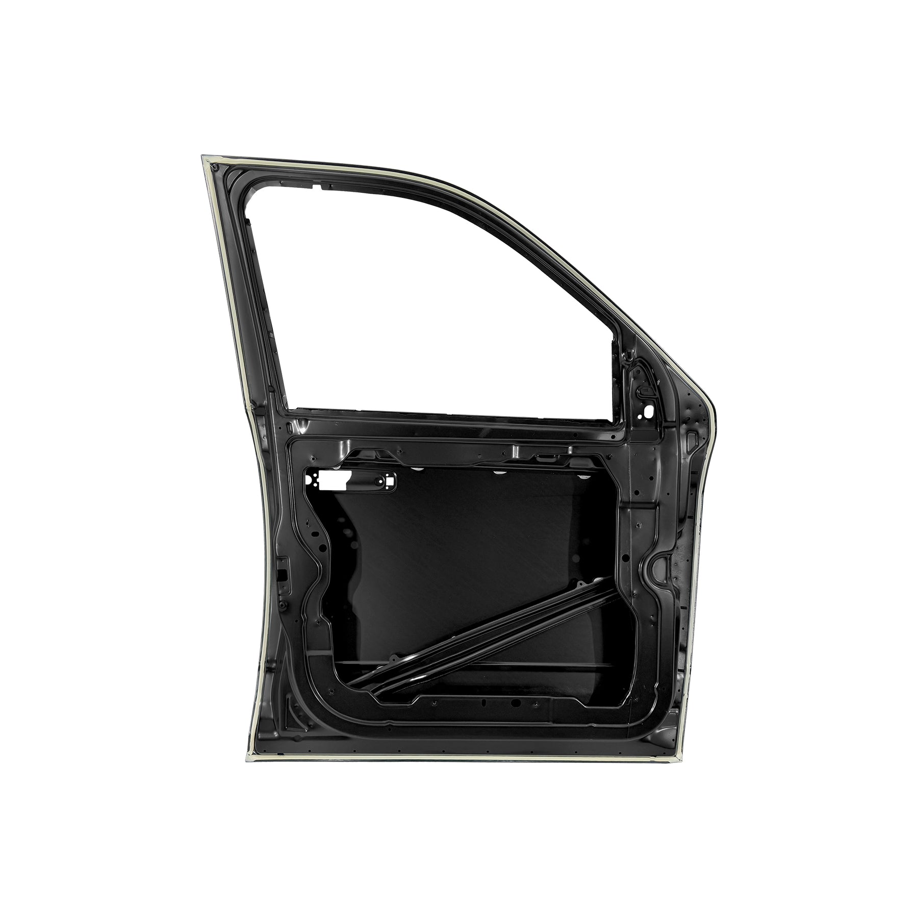 REPLACEMENT FRONT DOOR LH, 2013-2018, FOR DODGE RAM 1500, 68144729A, (STEEL)