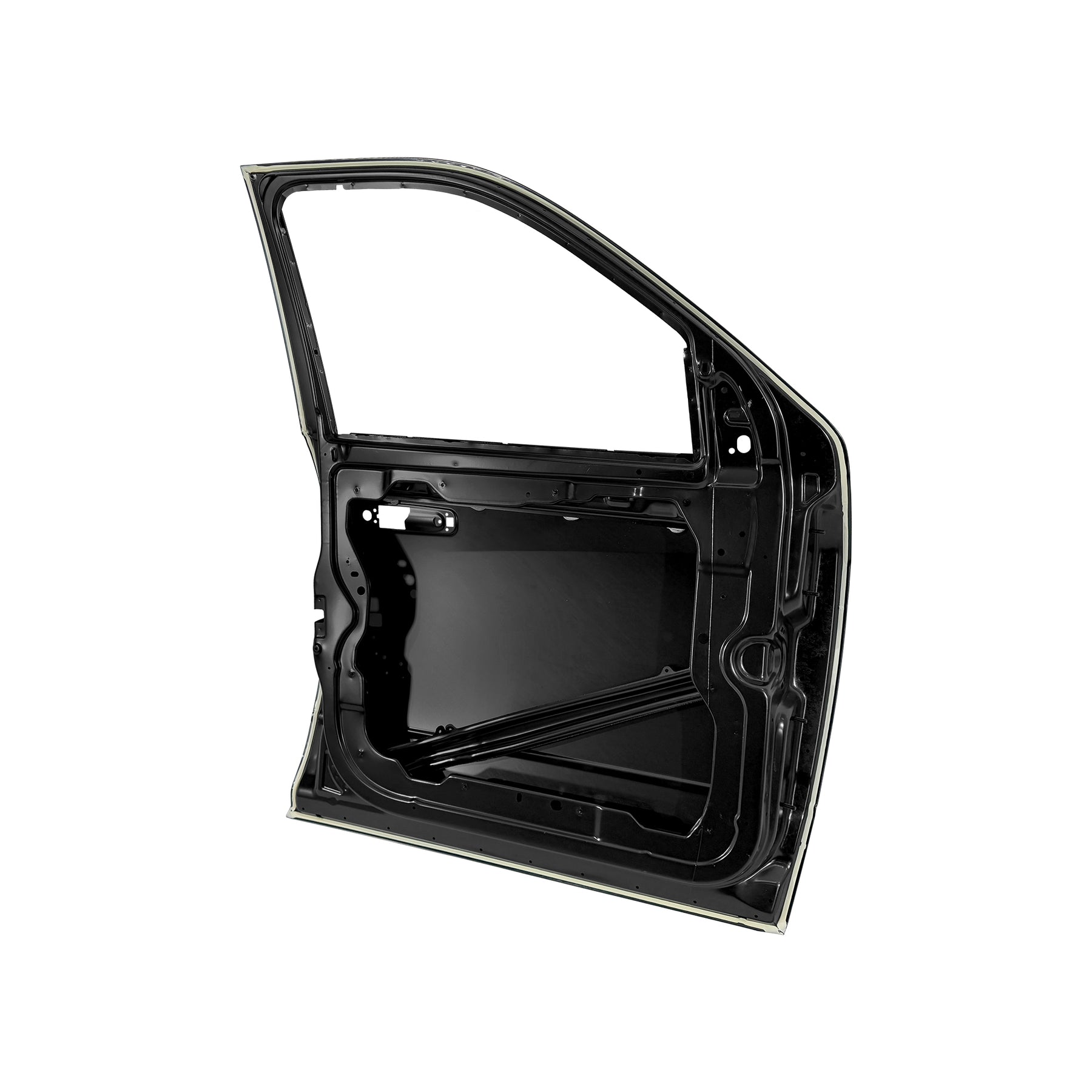 REPLACEMENT FRONT DOOR LH, 2013-2018, FOR DODGE RAM 1500, 68144729A, (STEEL)