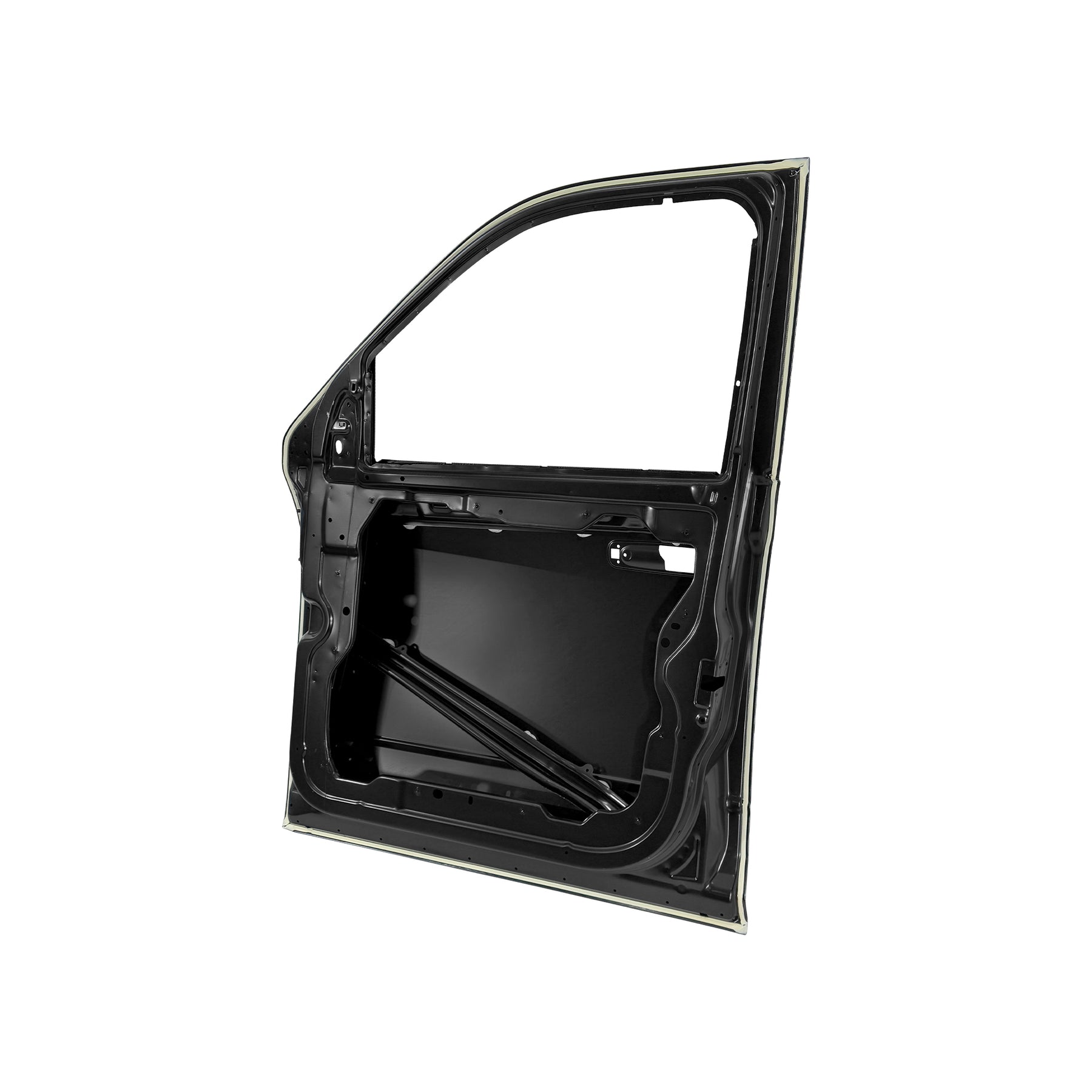 REPLACEMENT FRONT DOOR RH, 2013-2018, FOR DODGE RAM 1500, 68144728A, (STEEL)