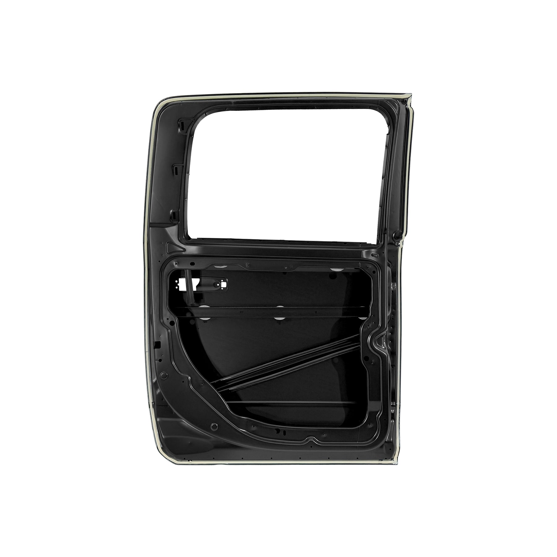 REPLACEMENT REAR DOOR LH, 2013-2018, FOR DODGE RAM 1500, 4589873A, (STEEL)