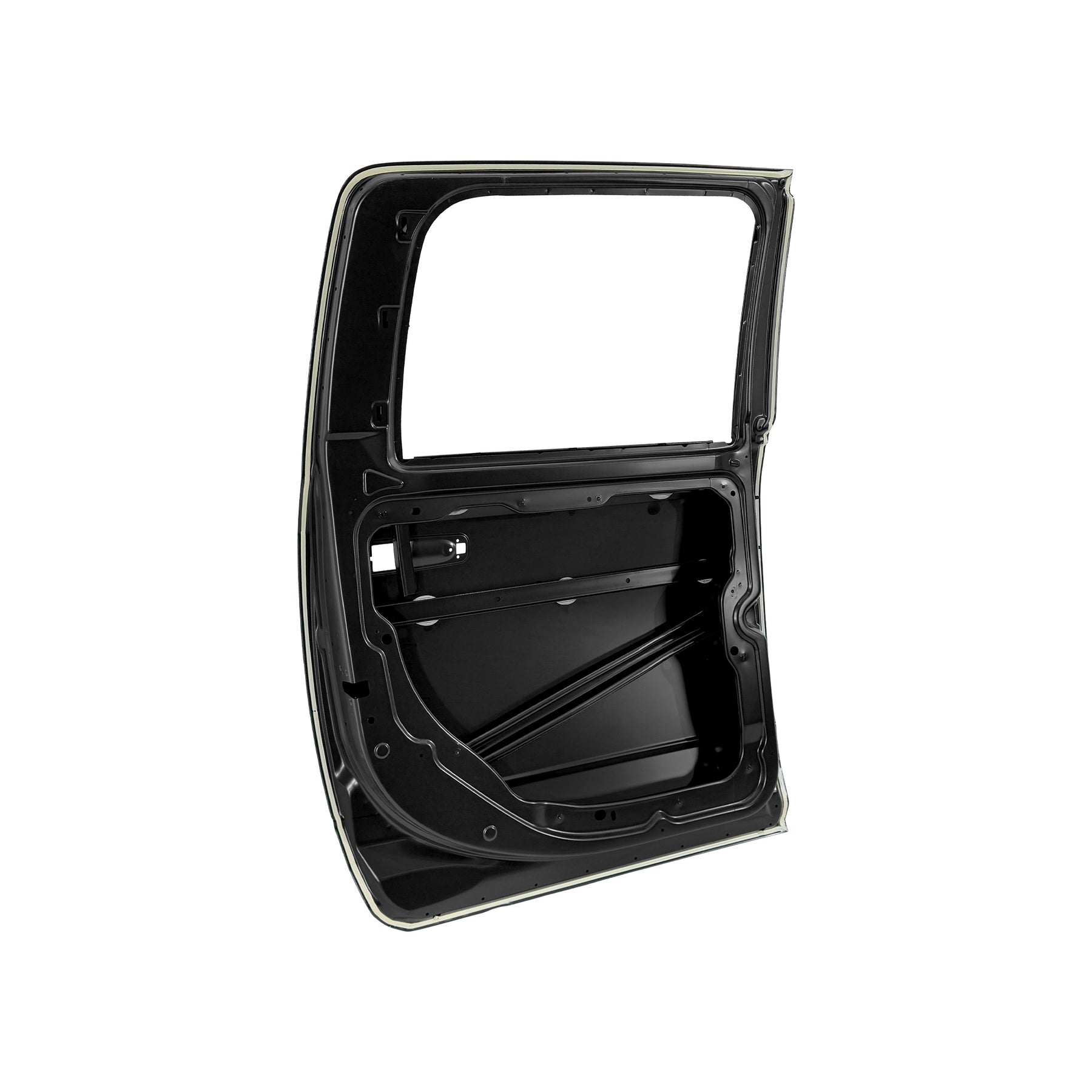 REPLACEMENT REAR DOOR LH, 2013-2018, FOR DODGE RAM 1500, 4589873A, (STEEL)