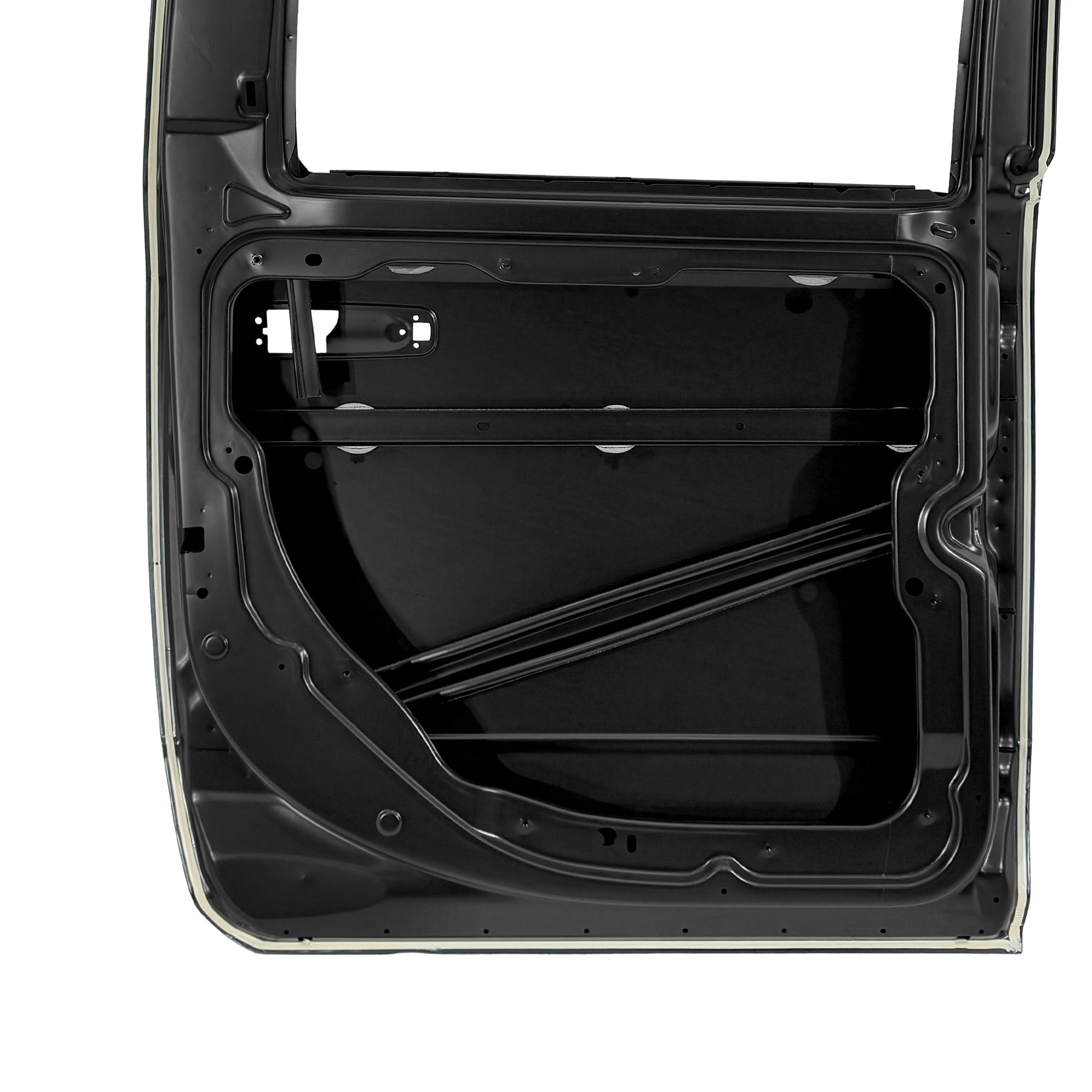 REPLACEMENT REAR DOOR LH, 2013-2018, FOR DODGE RAM 1500, 4589873A, (STEEL)