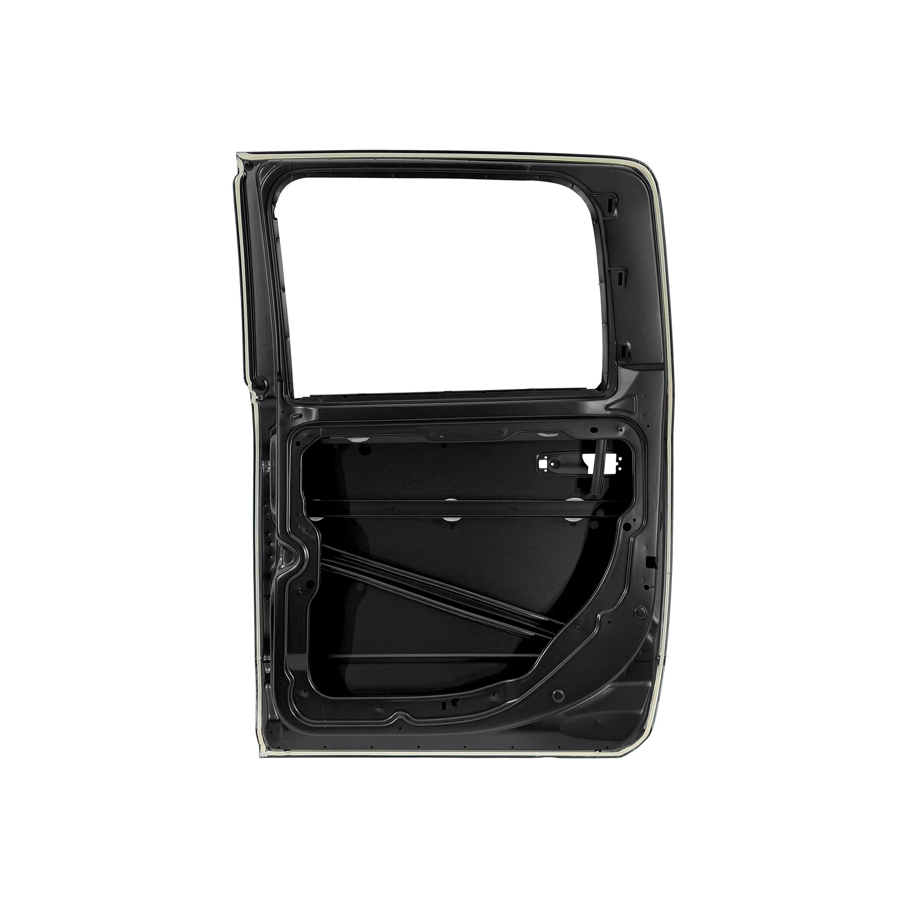 REPLACEMENT REAR DOOR RH, 2013-2018, FOR DODGE RAM 1500, 4589872A, (STEEL)