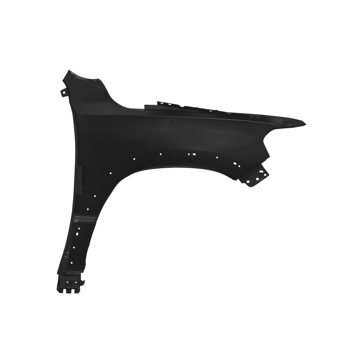 REPLACEMENT FRONT FENDER LH WITH HOLE, 2019-2022, FOR DODGE RAM 1500, 68321577AA, (STEEL)