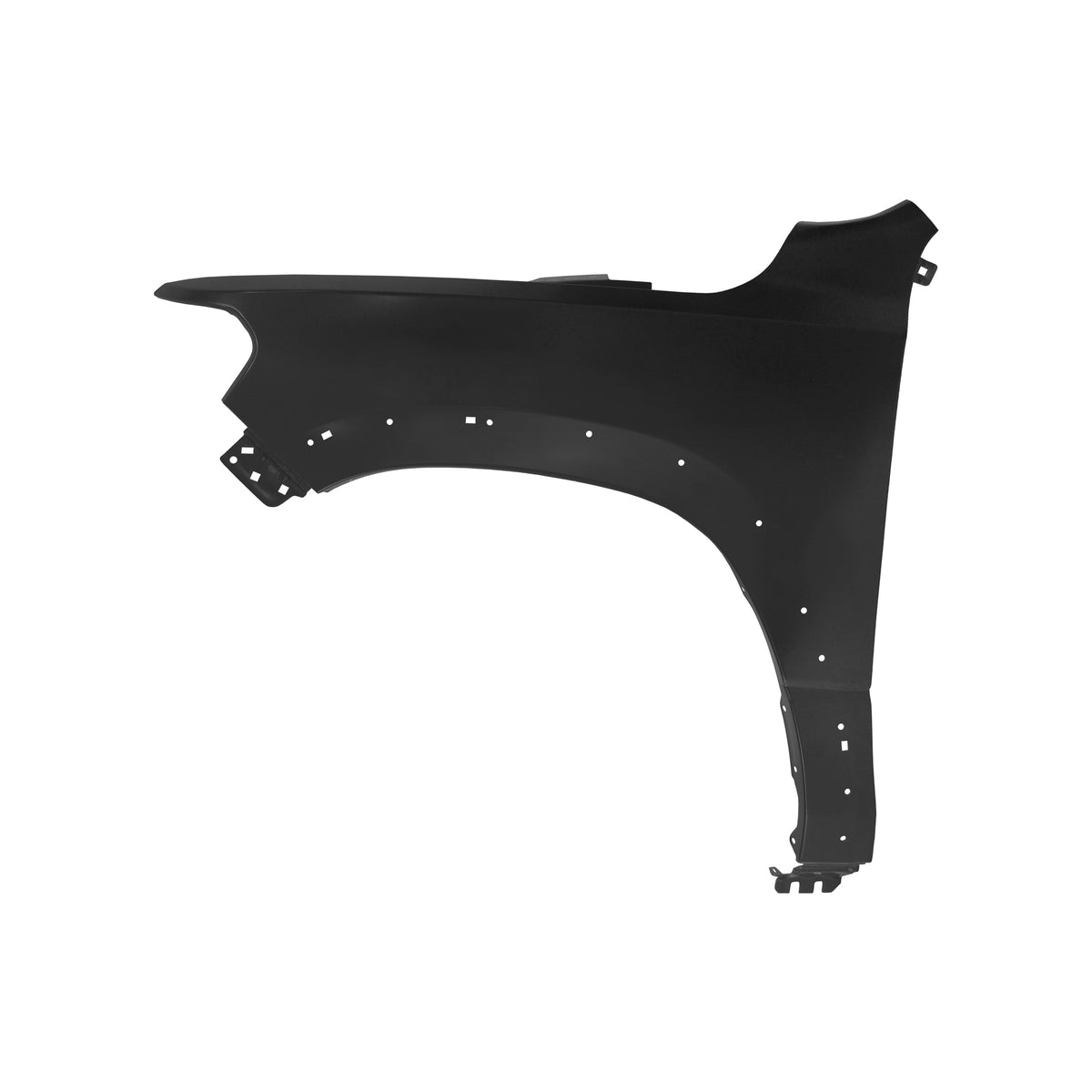 REPLACEMENT FRONT FENDER LH WITH HOLE, 2019-2022, FOR DODGE RAM 1500, 68321577AA, (STEEL)
