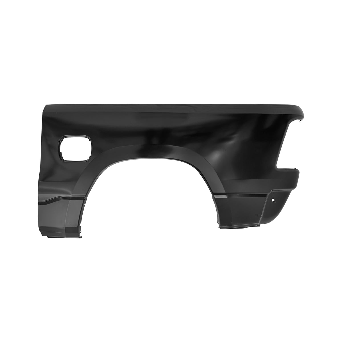 REPLACEMENT REAR FENDER LH W/O HOLE, 2019, FOR DODGE RAM 1500, 68322378AD, (STEEL)