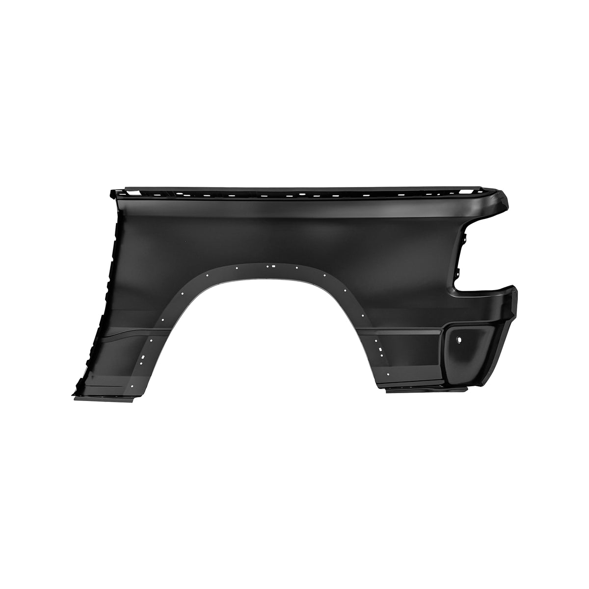 REPLACEMENT REAR FENDER RH W/HOLE, 2019, FOR DODGE RAM 1500, (STEEL)