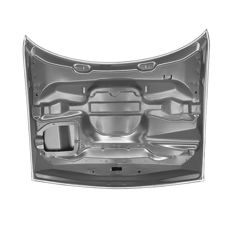 REPLACEMENT HOOD, DEMON STYLE WITH LONG VENT, 2015-2021, FOR DODGE CHALLENGER,  68372580AE, (ALUM)