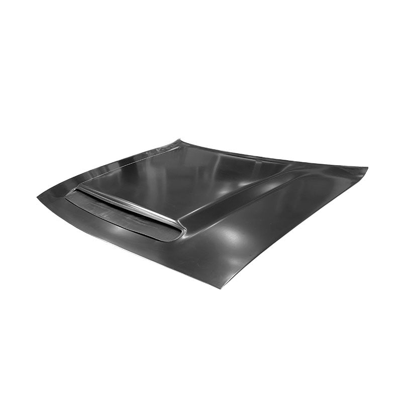 REPLACEMENT HOOD, DEMON STYLE WITH LONG VENT, 2015-2021, FOR DODGE CHALLENGER, 68372580AE, (ALUM)