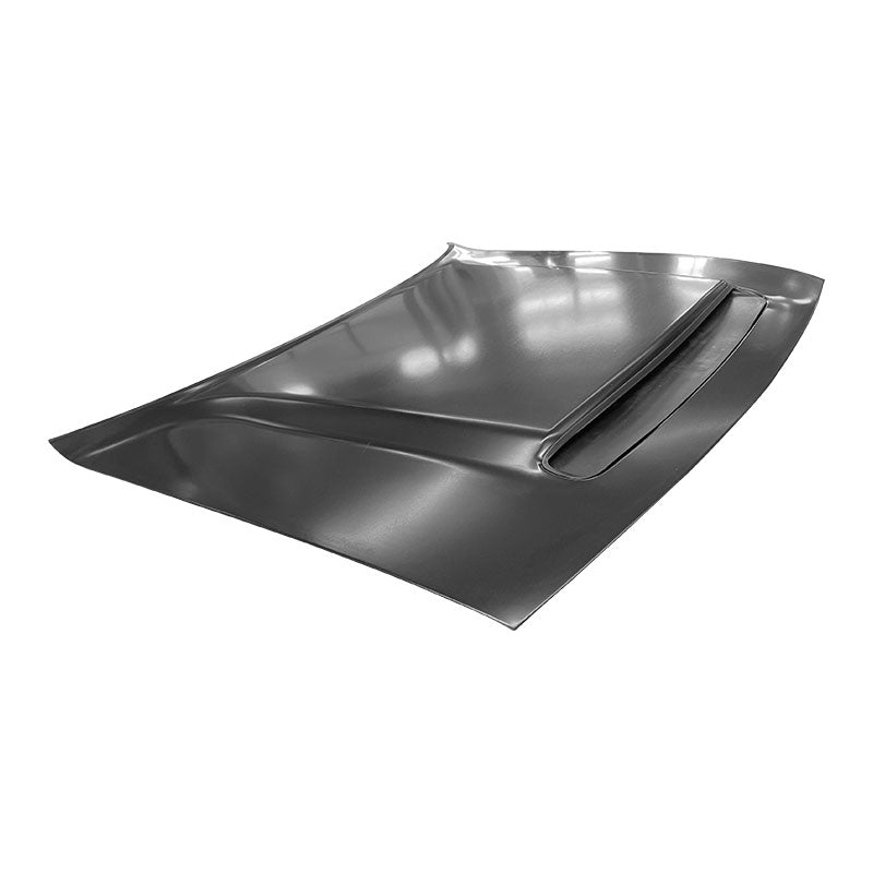 REPLACEMENT HOOD, DEMON STYLE WITH LONG VENT, 2015-2021, FOR DODGE CHALLENGER, 68372580AE, (ALUM)
