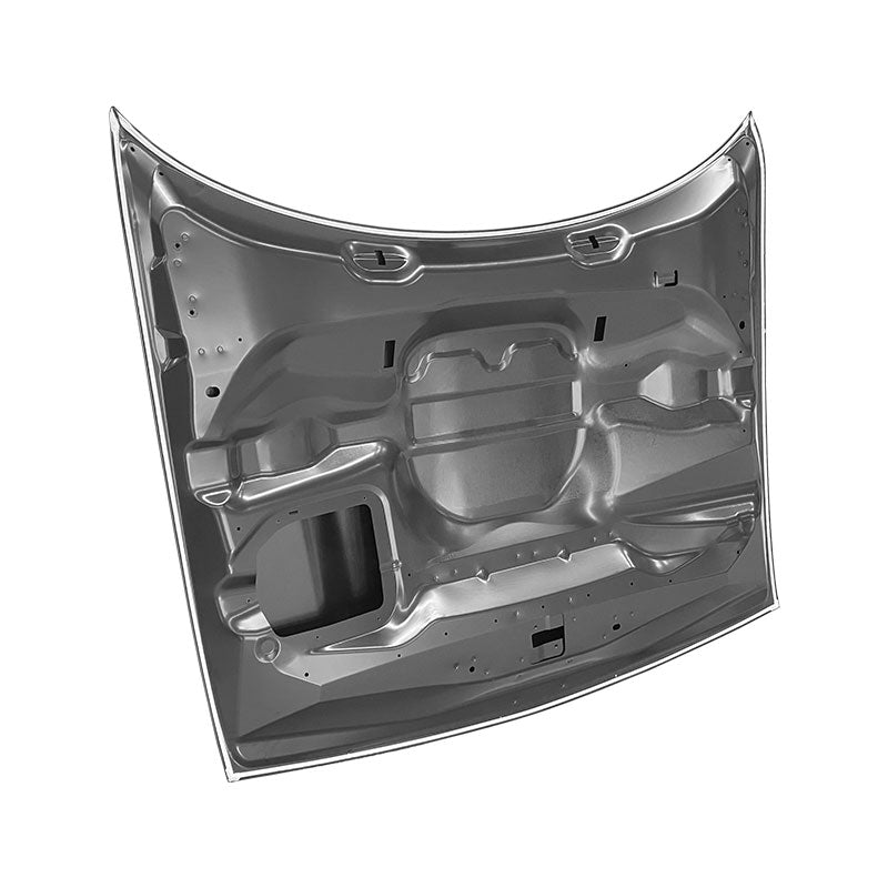 REPLACEMENT HOOD, DEMON STYLE WITH LONG VENT, 2015-2021, FOR DODGE CHALLENGER, 68372580AE, (ALUM)