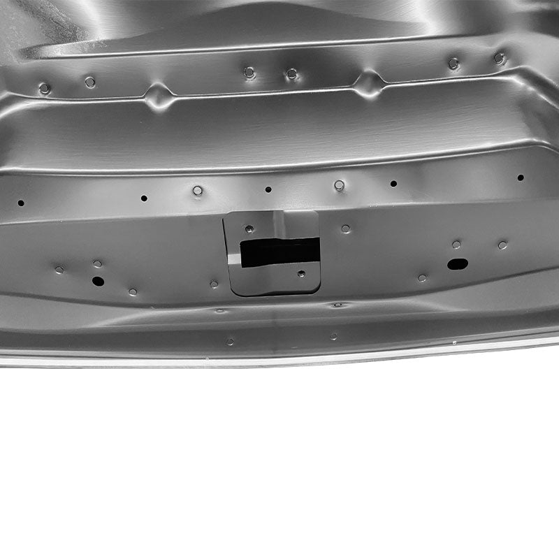 REPLACEMENT HOOD, DEMON STYLE WITH LONG VENT, 2015-2021, FOR DODGE CHALLENGER, 68372580AE, (ALUM)