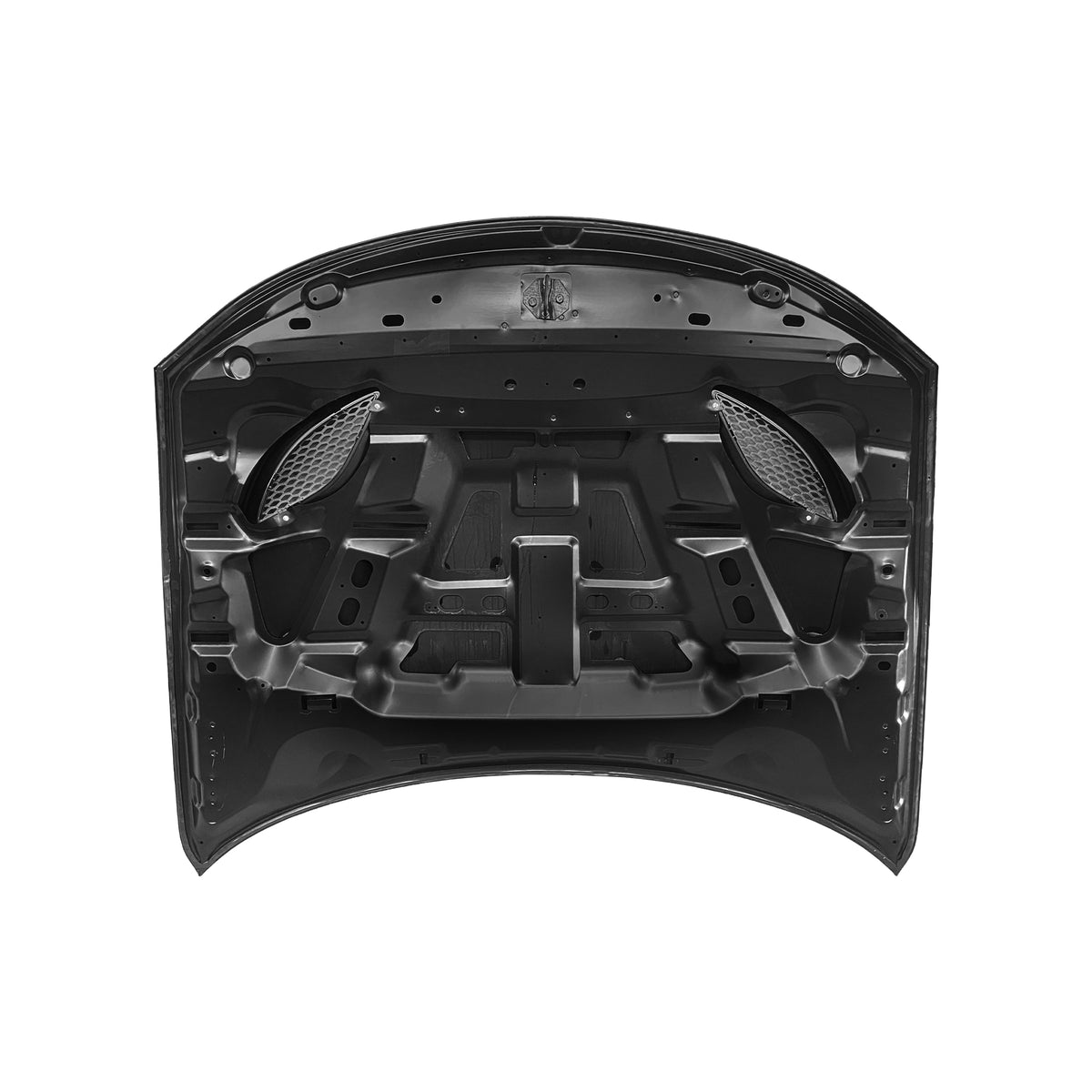 REPLACEMENT HOOD, HELLCAT STYLE W. SCOOP, 2015-2023, FOR DODGE CHARGER,  68265428AA, (ALUM)