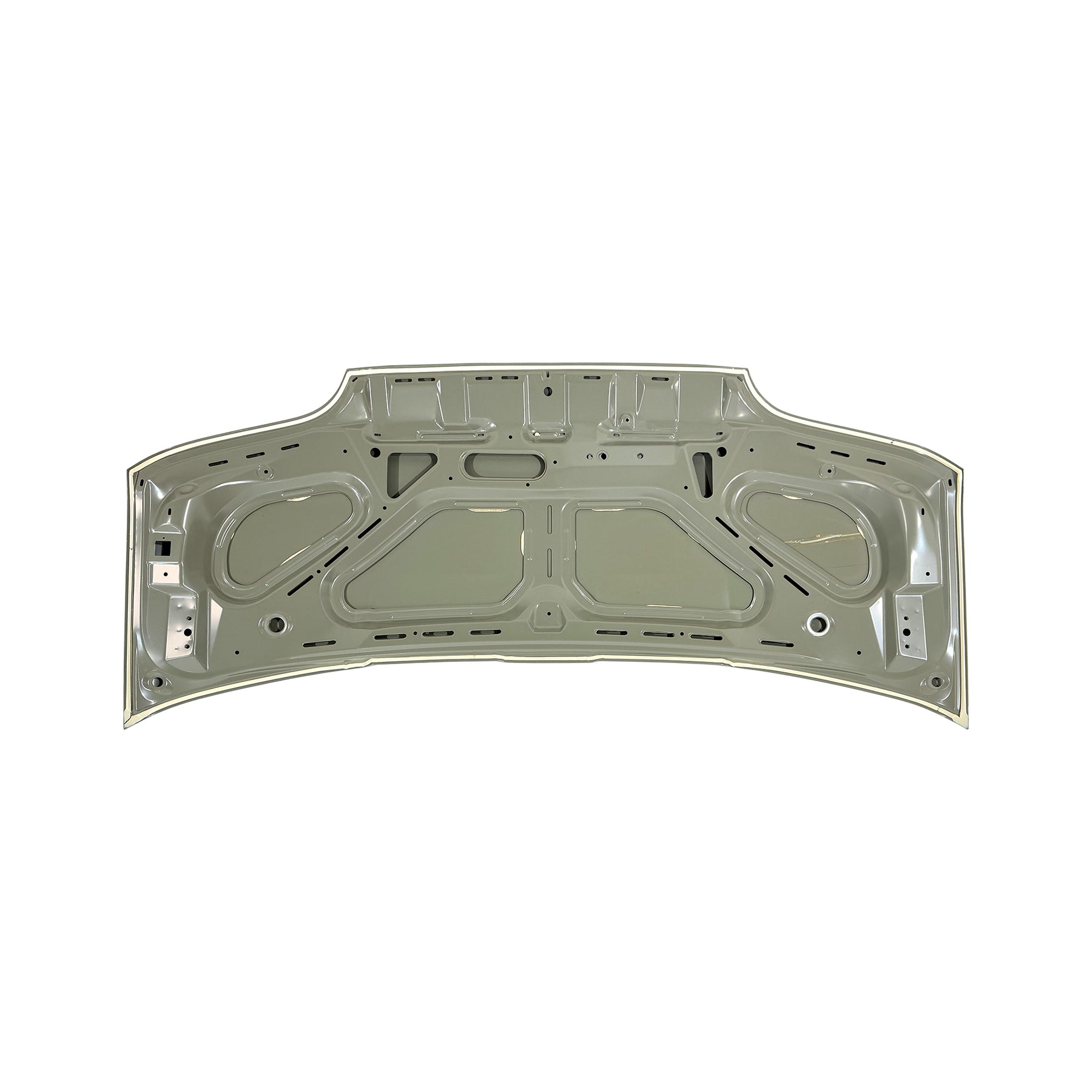 REPLACEMENT HOOD, FOR FORD TRANSIT VE83, 95VBV16612AA-PT, (STEEL)
