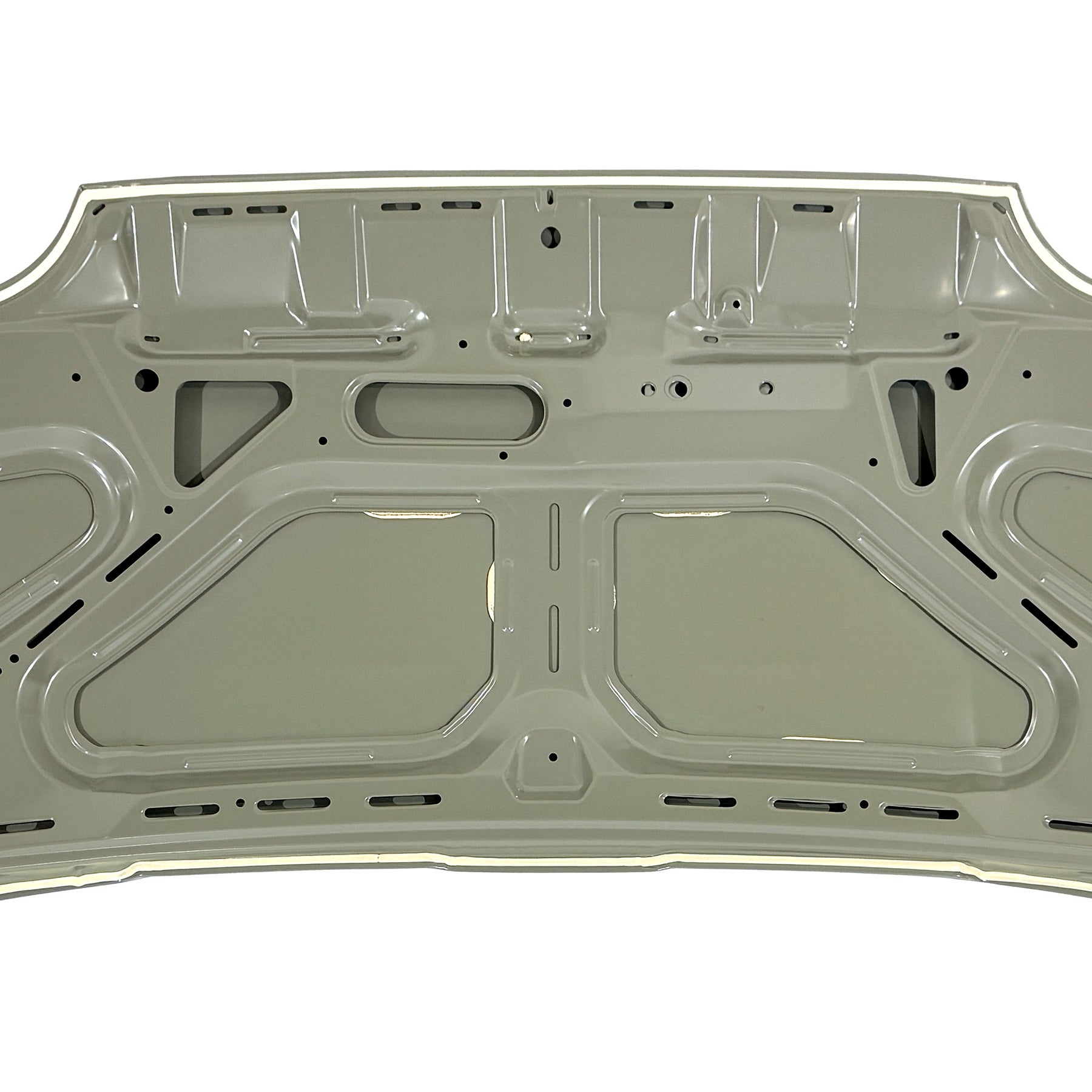 REPLACEMENT HOOD, FOR FORD TRANSIT VE83, 95VBV16612AA-PT, (STEEL)