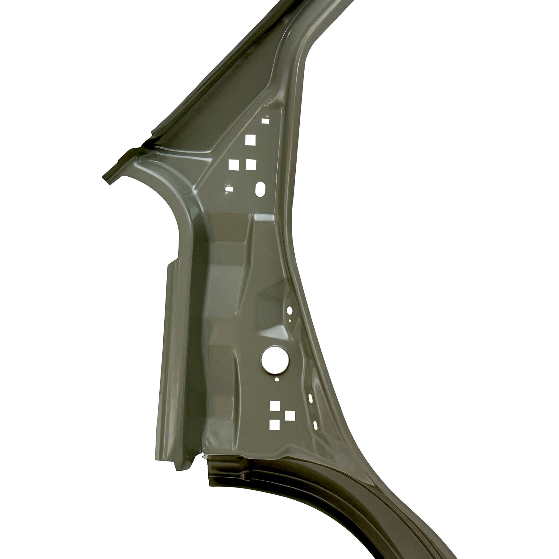 REPLACEMENT FRONT DOOR FRAME SKIN RH, FOR FORD TRANSIT V348, (STEEL)