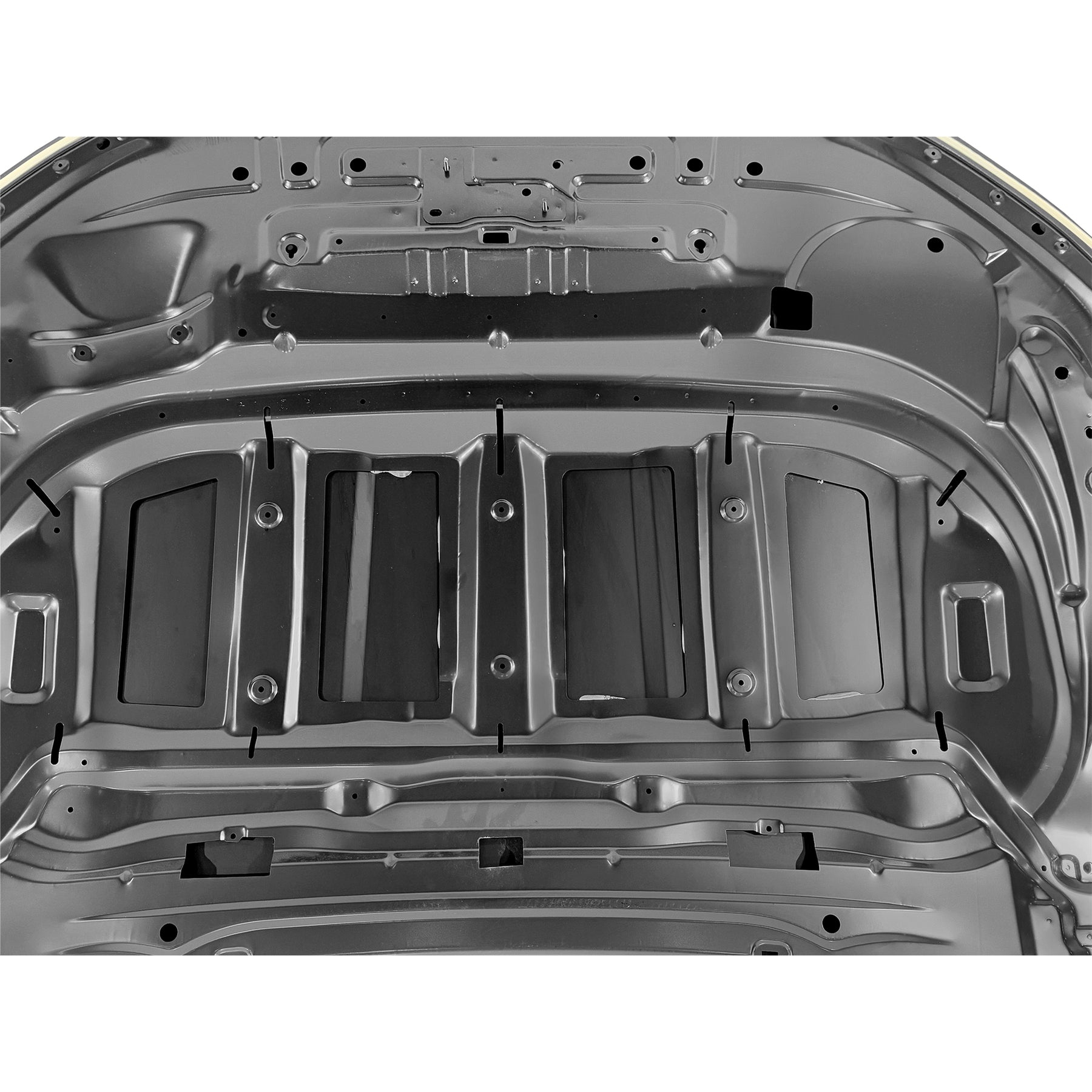 REPLACEMENT HOOD, 2017-, FOR FORD RANGER(DOUBLE CABIN), EB3B166150aa-78, (STEEL)