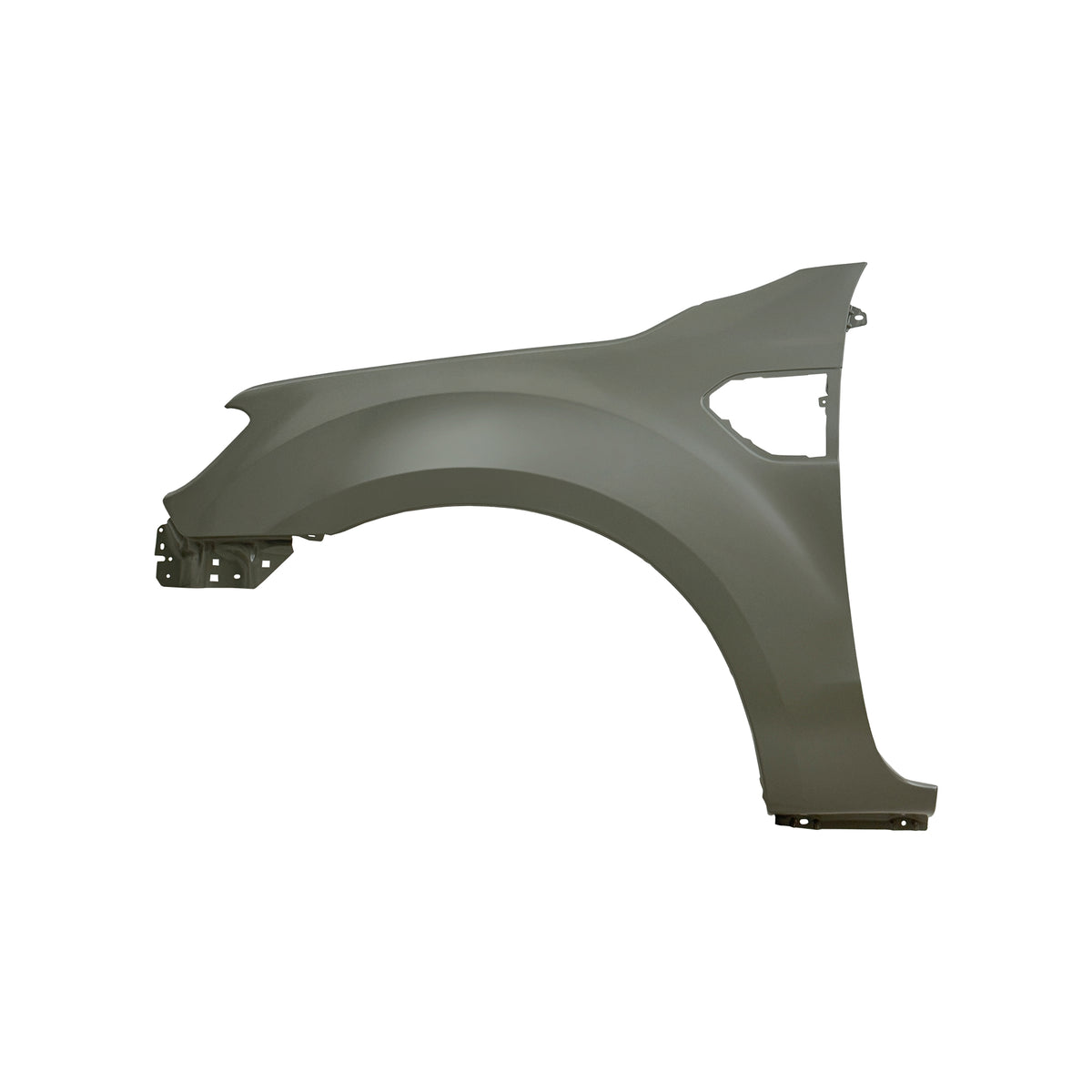 REPLACEMENT FRONT FENDER LH, 2017-, FOR FORD RANGER(DOUBLE CABIN), EB3B4116016AB-78, (STEEL)