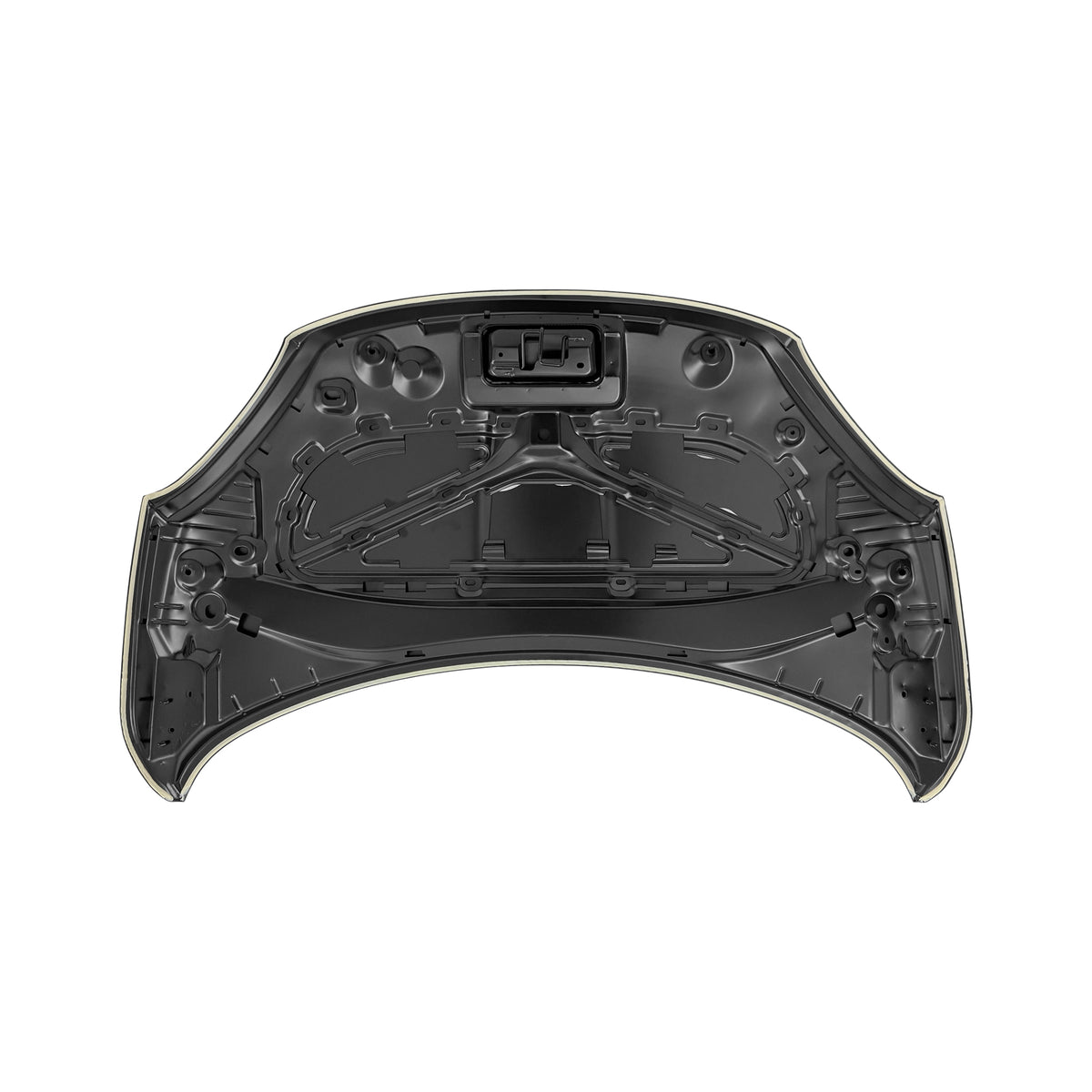REPLACEMENT HOOD, FOR FIAT 500X, (STEEL)