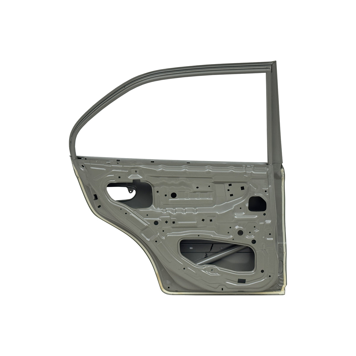 REPLACEMENT REAR DOOR LH, 2001, FOR HYUNDAI ACCENT, 77003-25001 RL, (STEEL)