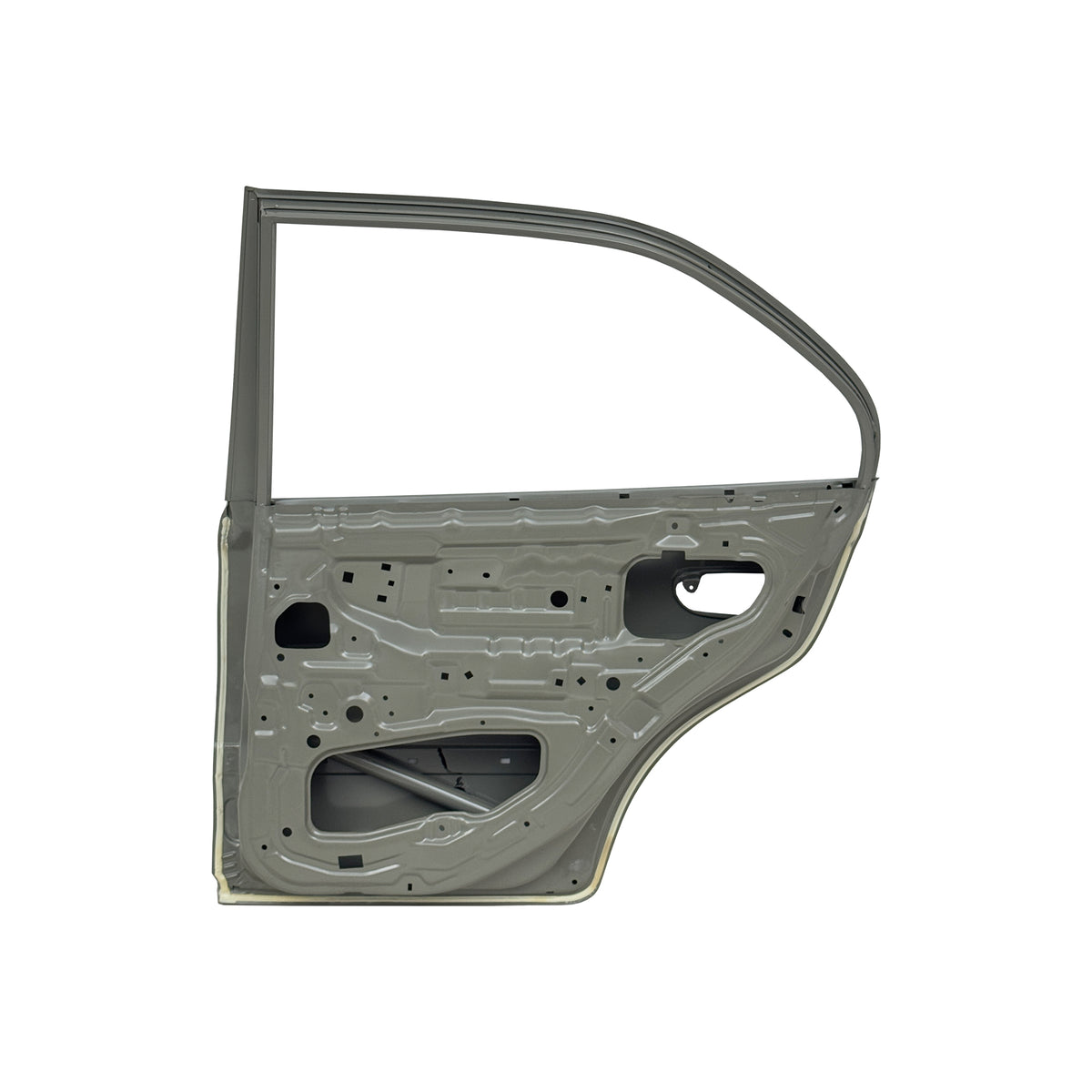 REPLACEMENT REAR DOOR RH, 2001, FOR HYUNDAI ACCENT, 77004-25001 RR, (STEEL)