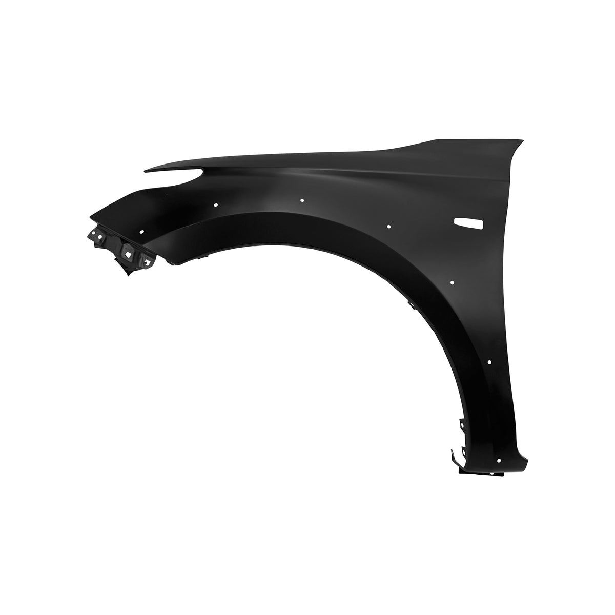 REPLACEMENT FRONT FENDER LH WITH WHEEL HOLE WITH SIDE LAMP HOLE, 2015-, FOR MITSUBISHI L200, 5220K095
