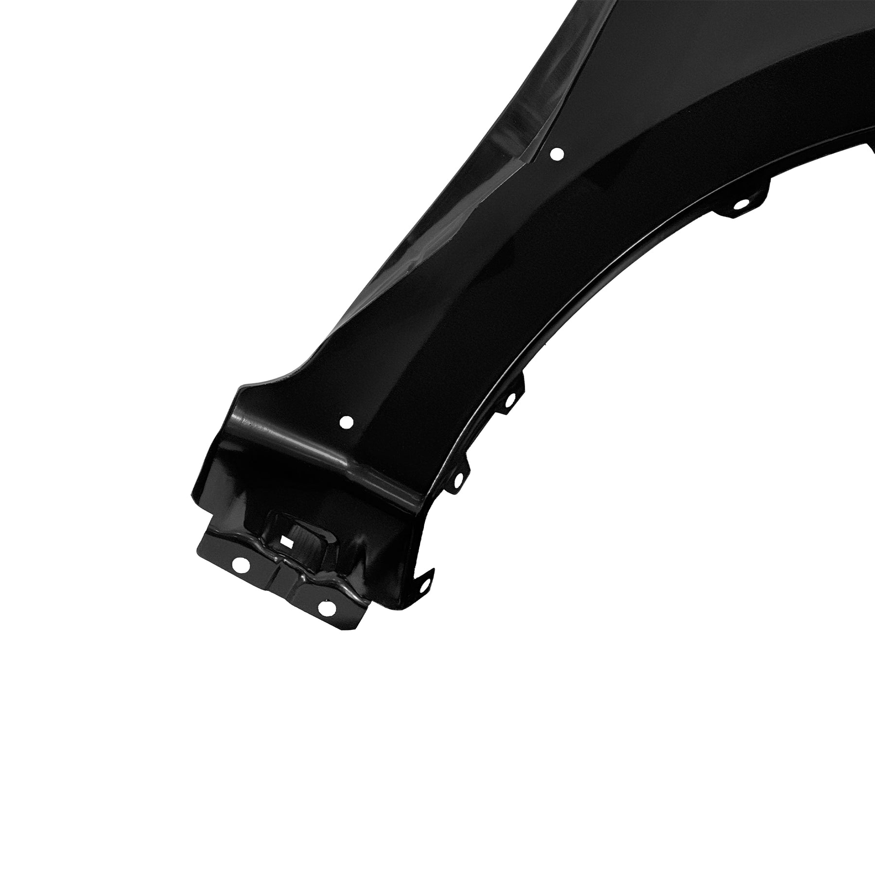 REPLACEMENT FRONT FENDER LH WITH WHEEL HOLE WITHOUT SIDE LAMP HOLE, 2015-, FOR MITSUBISHI L200, (STEEL)