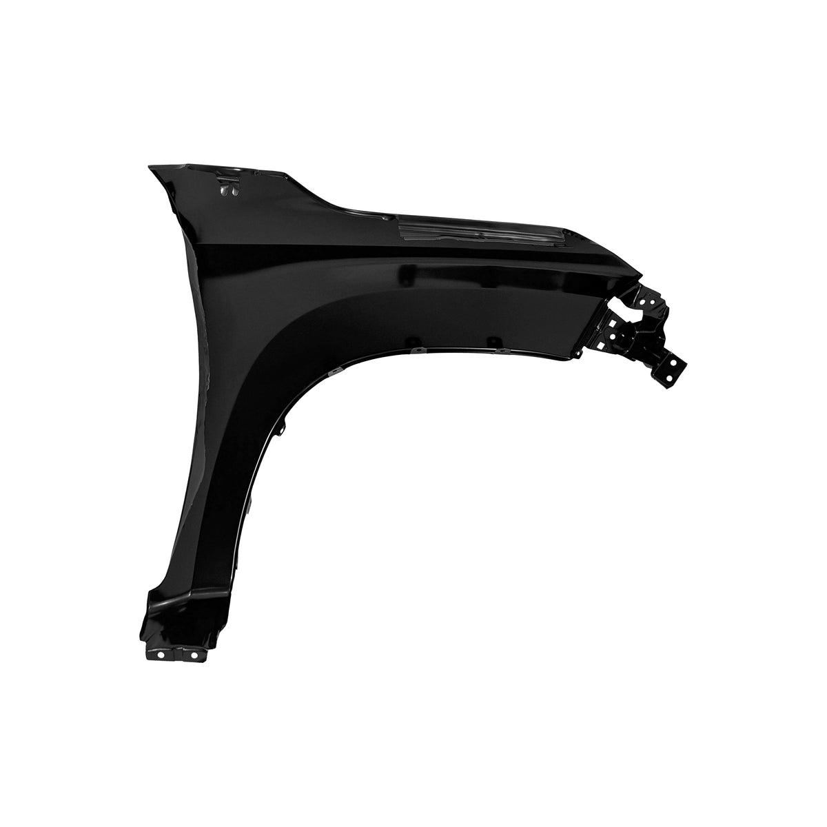 REPLACEMENT FRONT FENDER LH WITHOUT HOLE, 2018-, FOR MITSUBISHI L200, (STEEL)