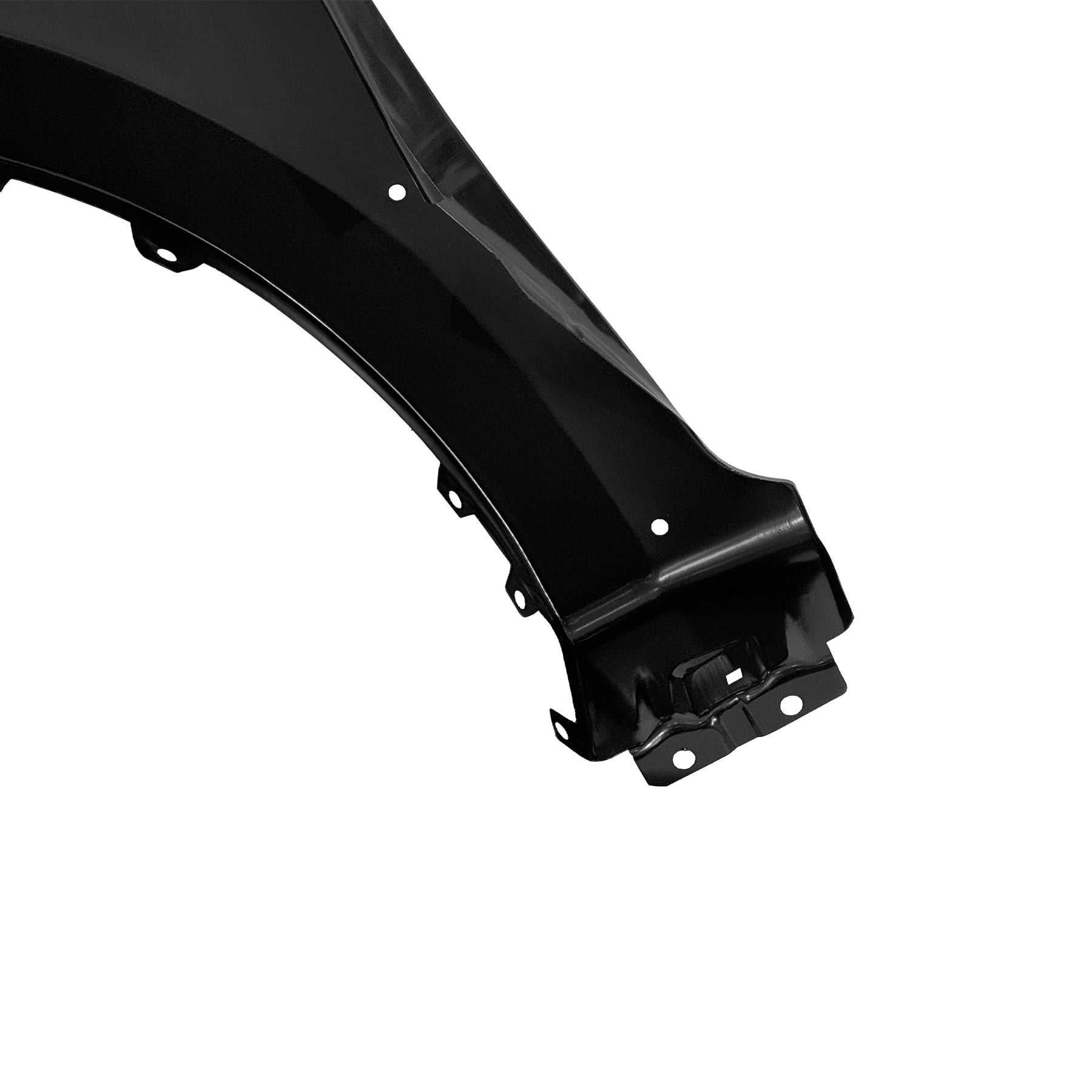 REPLACEMENT FRONT FENDER RH WITH WHEEL HOLE WITHOUT SIDE LAMP HOLE, 2015-, FOR MITSUBISHI L200, (STEEL)