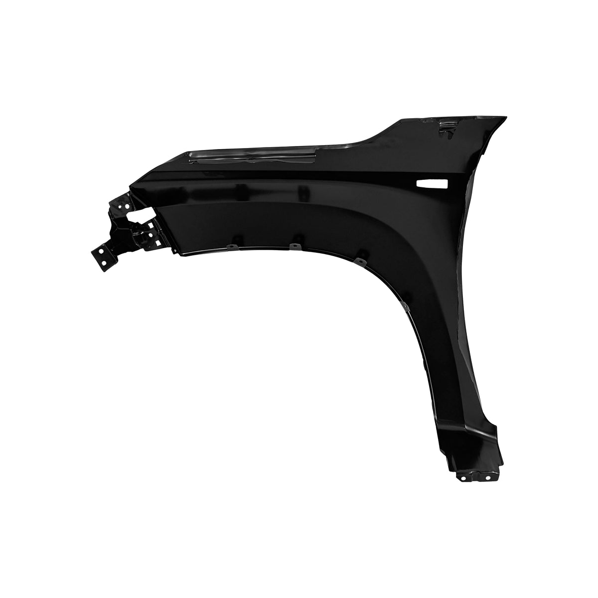 REPLACEMENT FRONT FENDER RH WITH HOLE, 2018-, FOR MITSUBISHI L200, (STEEL)