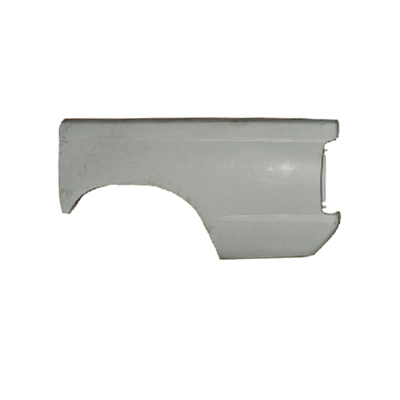 REPLACEMENT REAR FENDER LH WITHOUT WHEEL HOLES WITHOUT HOOK, 1995-, FOR NISSAN D22, 63113-2S400