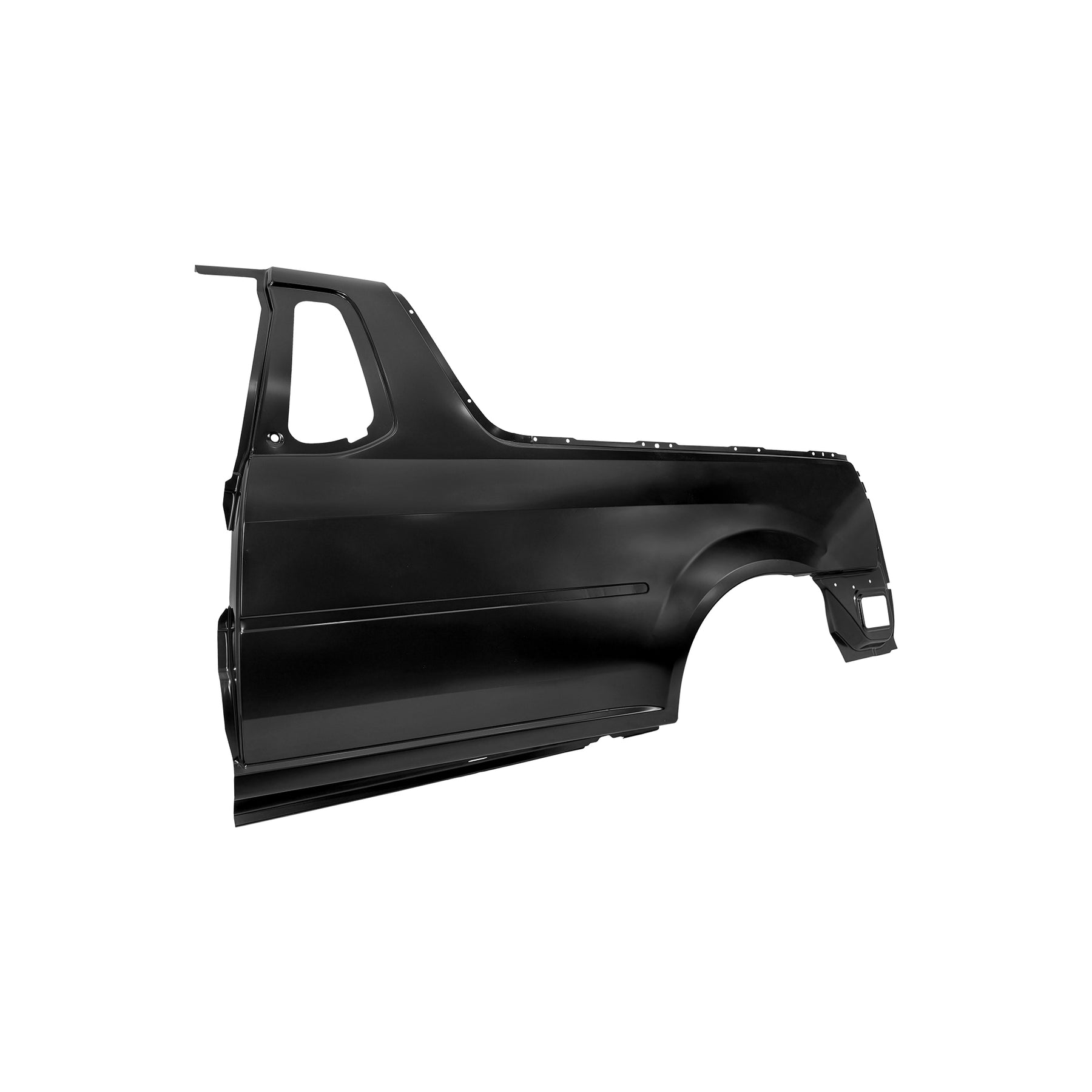 REPLACEMENT REAR FENDER LH WITHOUT HOLE, FOR NISSAN NP200, (STEEL)