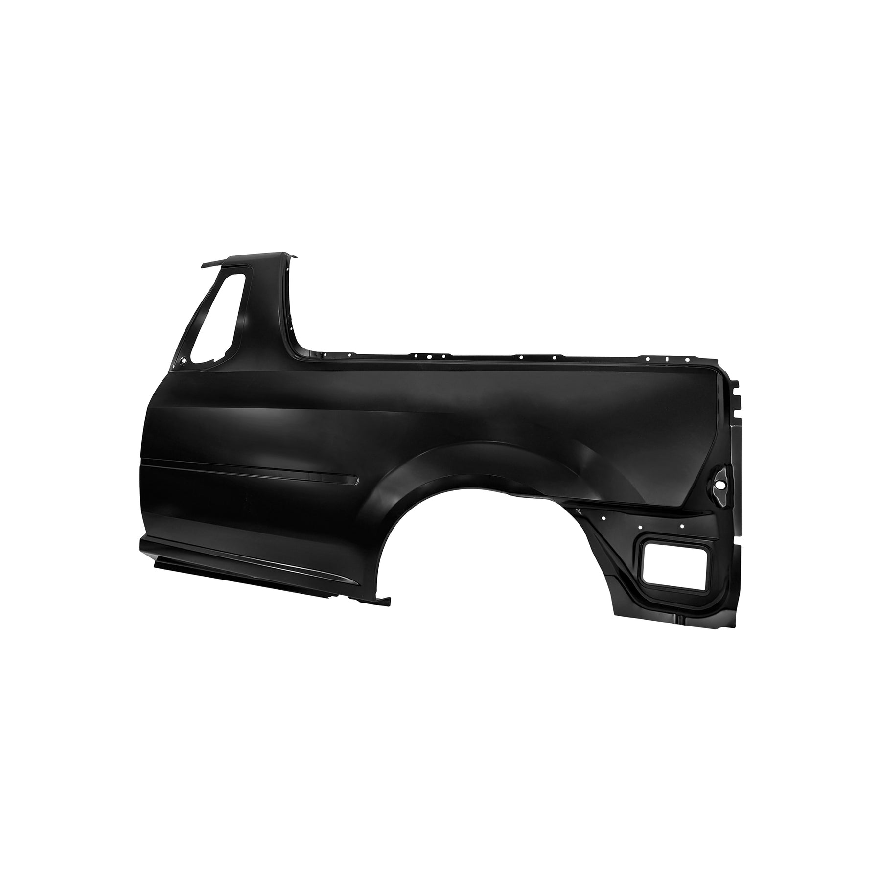 REPLACEMENT REAR FENDER LH WITHOUT HOLE, FOR NISSAN NP200, (STEEL)