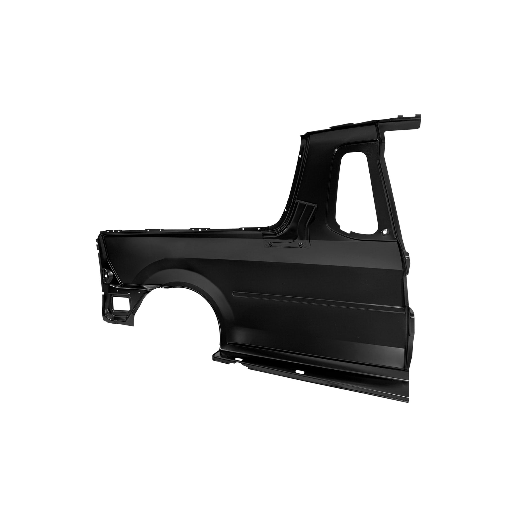 REPLACEMENT REAR FENDER LH WITHOUT HOLE, FOR NISSAN NP200, (STEEL)