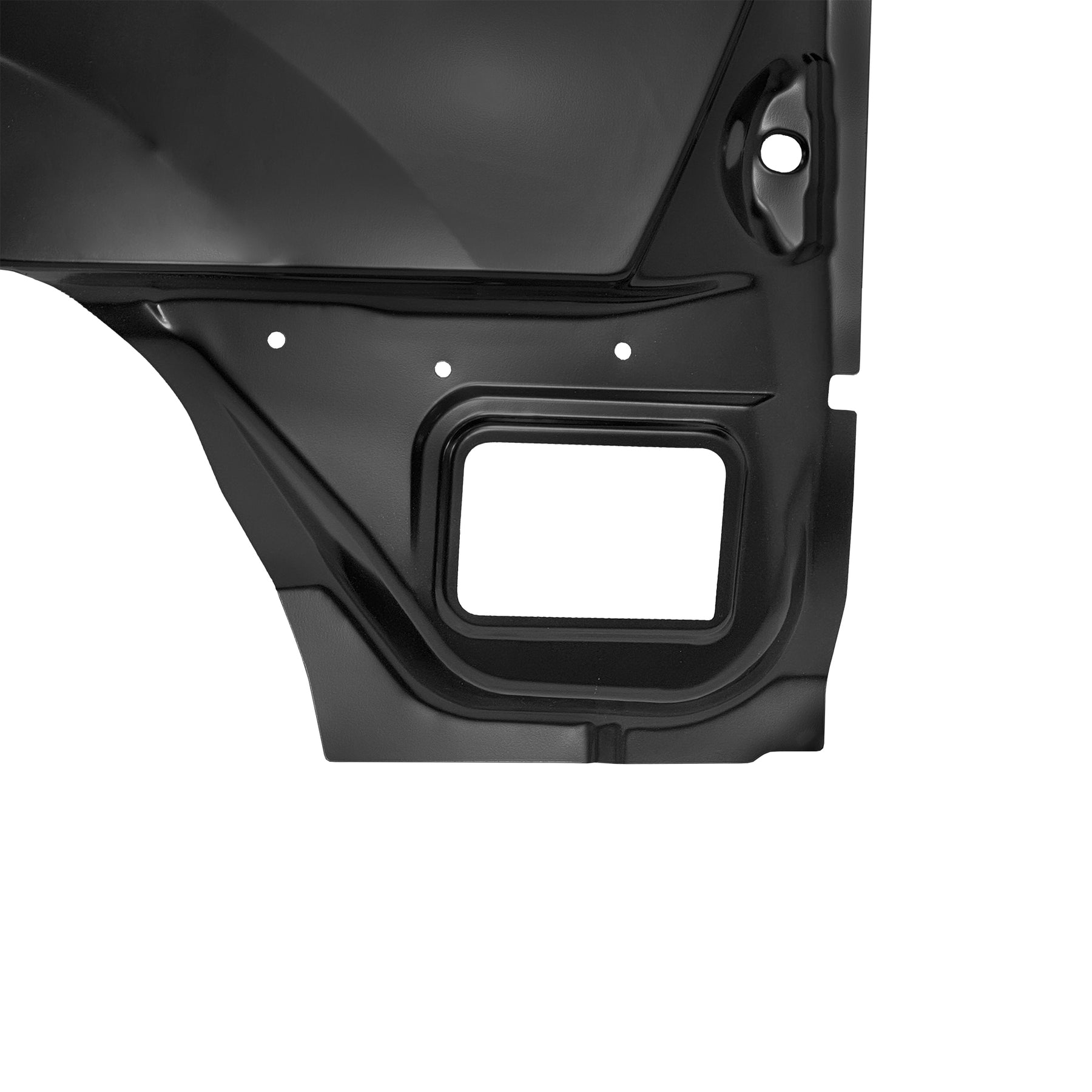 REPLACEMENT REAR FENDER LH WITHOUT HOLE, FOR NISSAN NP200, (STEEL)