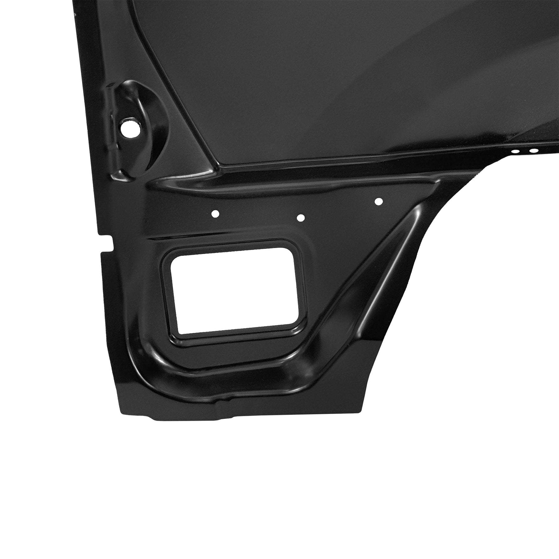 REPLACEMENT REAR FENDER LH WITHOUT HOLE, FOR NISSAN NP200, (STEEL)