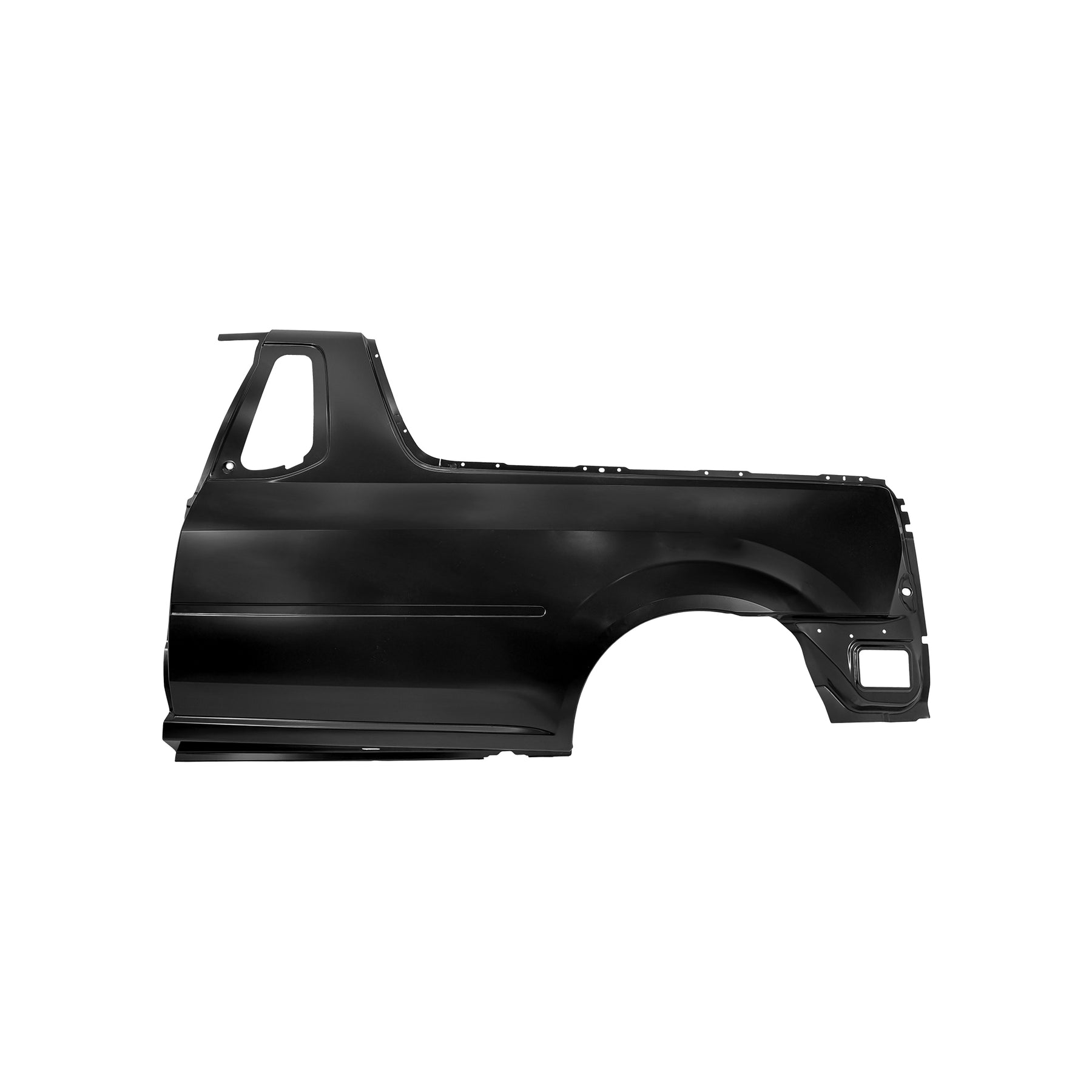 REPLACEMENT REAR FENDER LH WITHOUT HOLE, FOR NISSAN NP200, (STEEL)