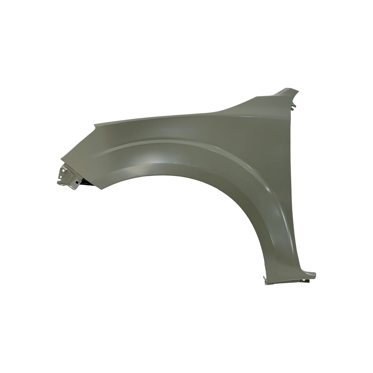 REPLACEMENT FRONT FENDER LH WITHOUT HOLES 4*4, 2017, FOR NISSAN NP300, (STEEL)