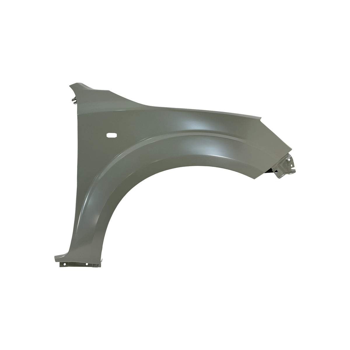 REPLACEMENT FRONT FENDER RH WITH HOLES 4*4, 2017, FOR NISSAN NP300, (STEEL)