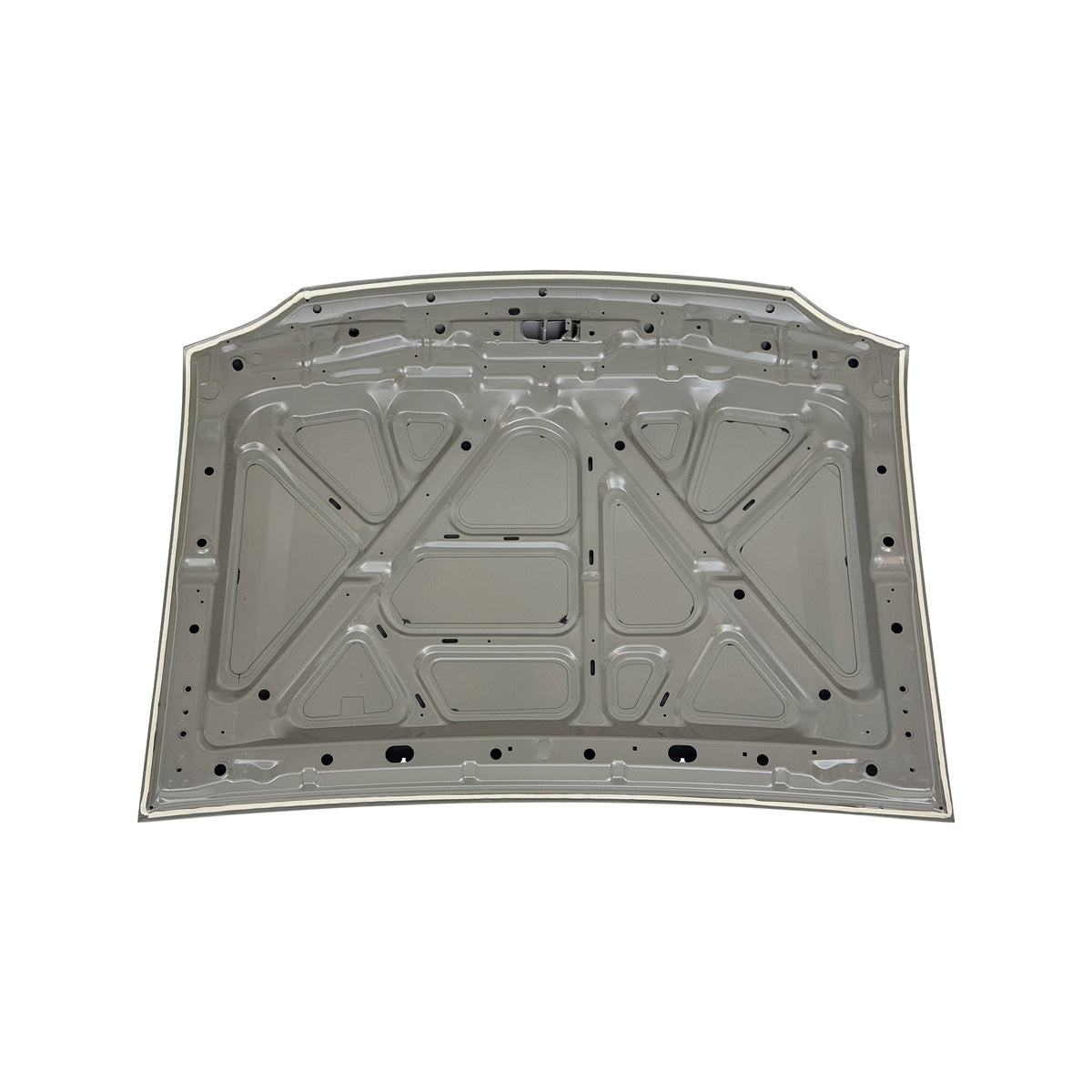 REPLACEMENT HOOD WITH HOLES, FOR NISSAN D23, (STEEL)