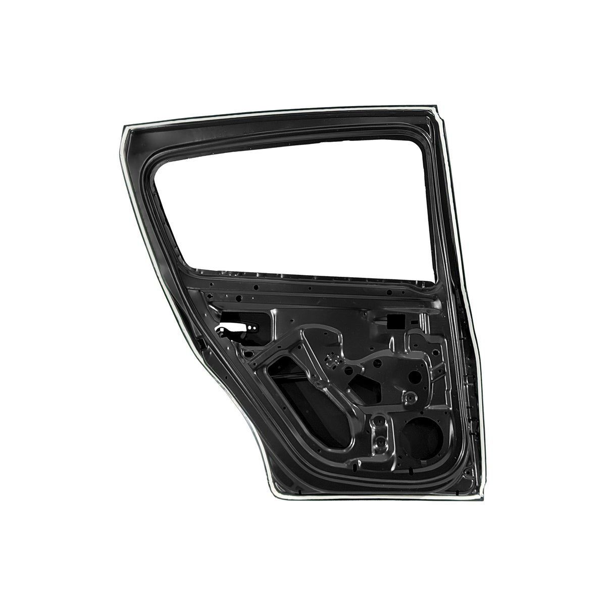 REPLACEMENT REAR DOOR LH, 2009, FOR DACIA SANDERO, 821012768R, (STEEL)