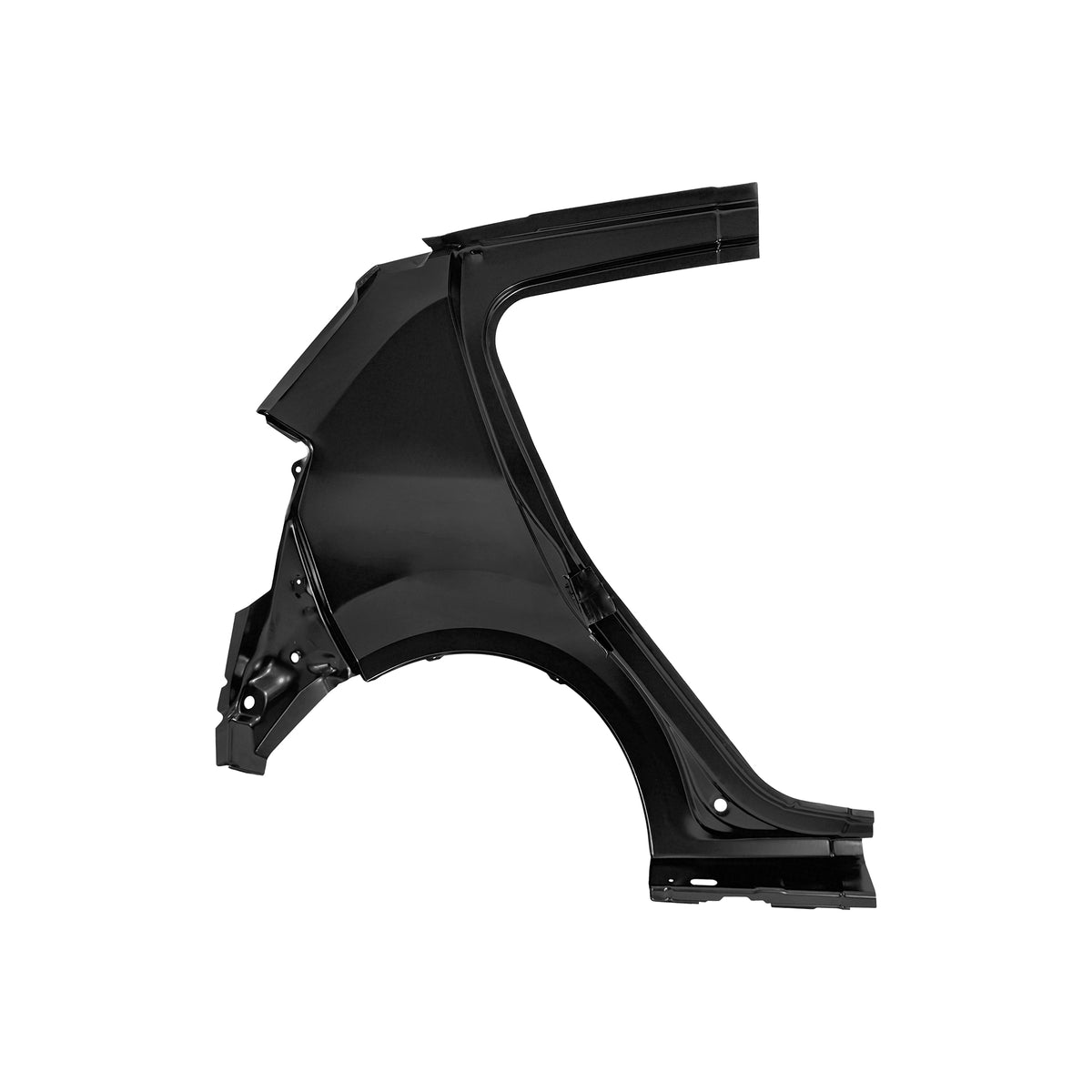 REPLACEMENT REAR FENDER LH, 2009, FOR DACIA SANDERO, (STEEL)