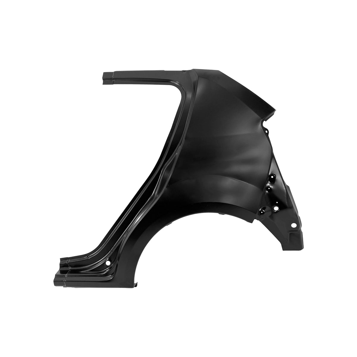 REPLACEMENT REAR FENDER LH, 2009, FOR DACIA SANDERO, (STEEL)