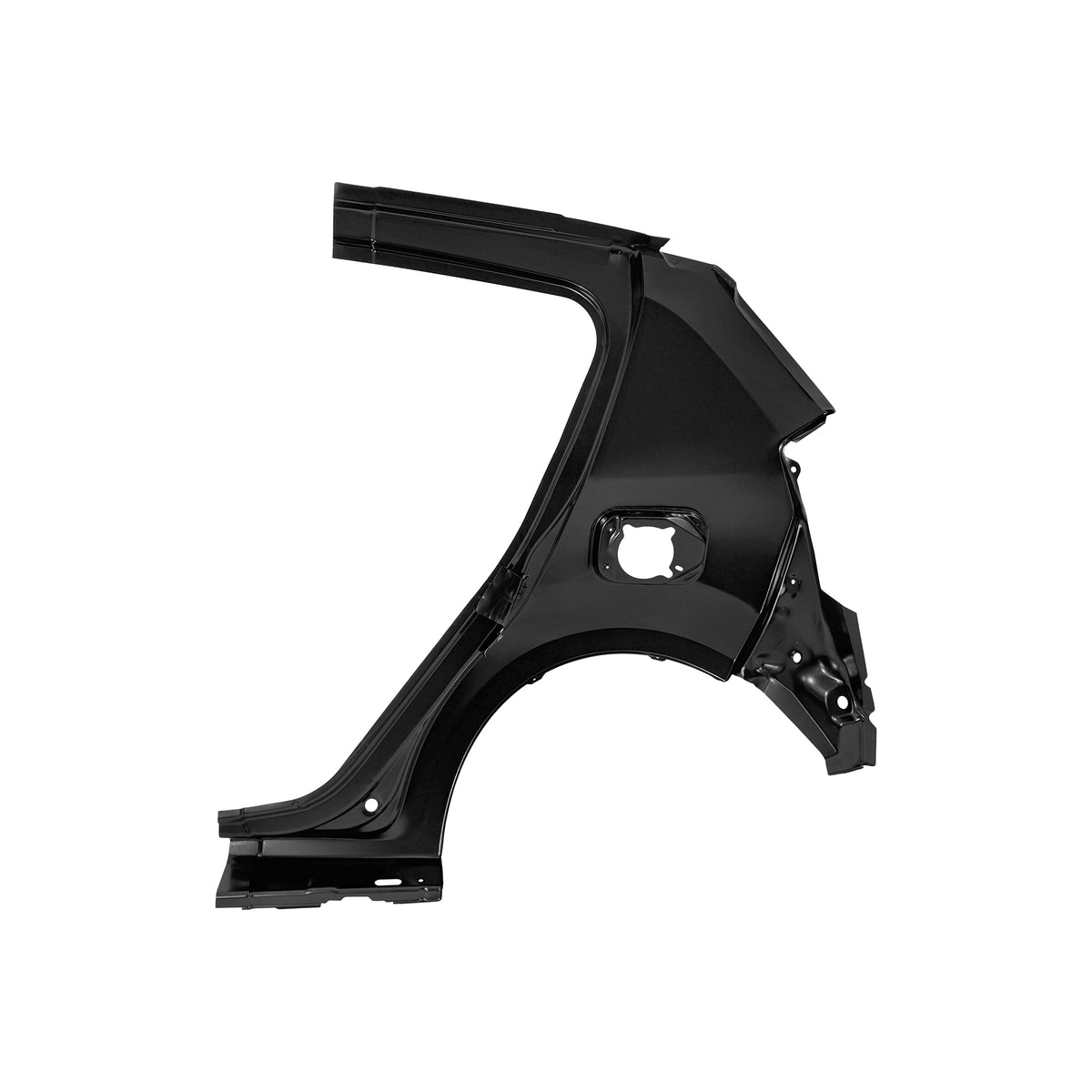 REPLACEMENT REAR FENDER RH, 2009, FOR DACIA SANDERO, (STEEL)