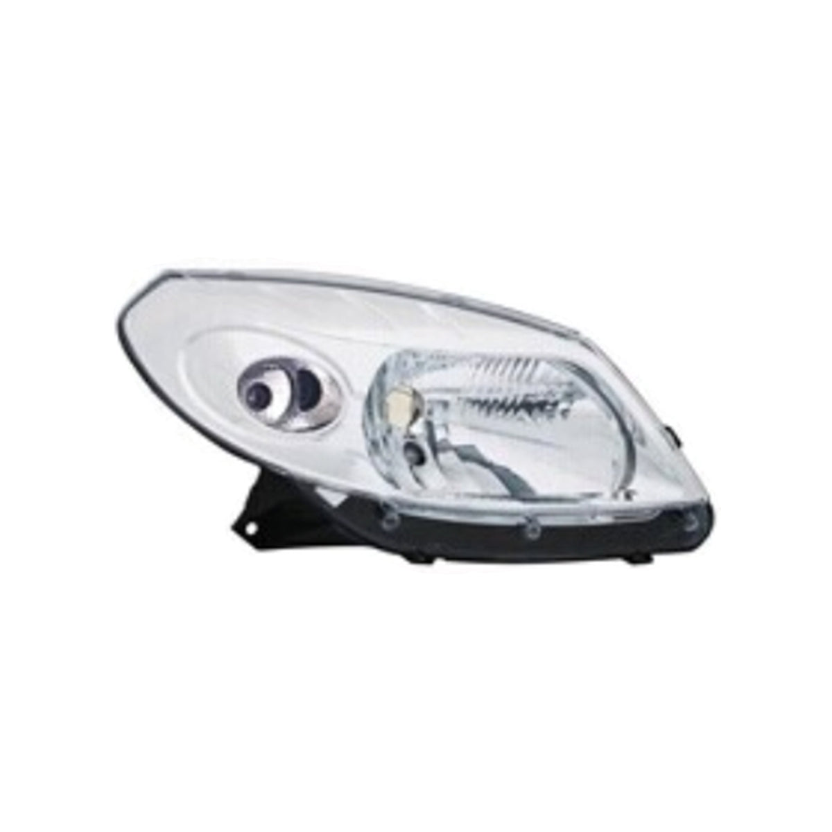 REPLACEMENT HEAD LMAP (WHITE) RH, 2008-, FOR RENAULT DACIA SANDERO