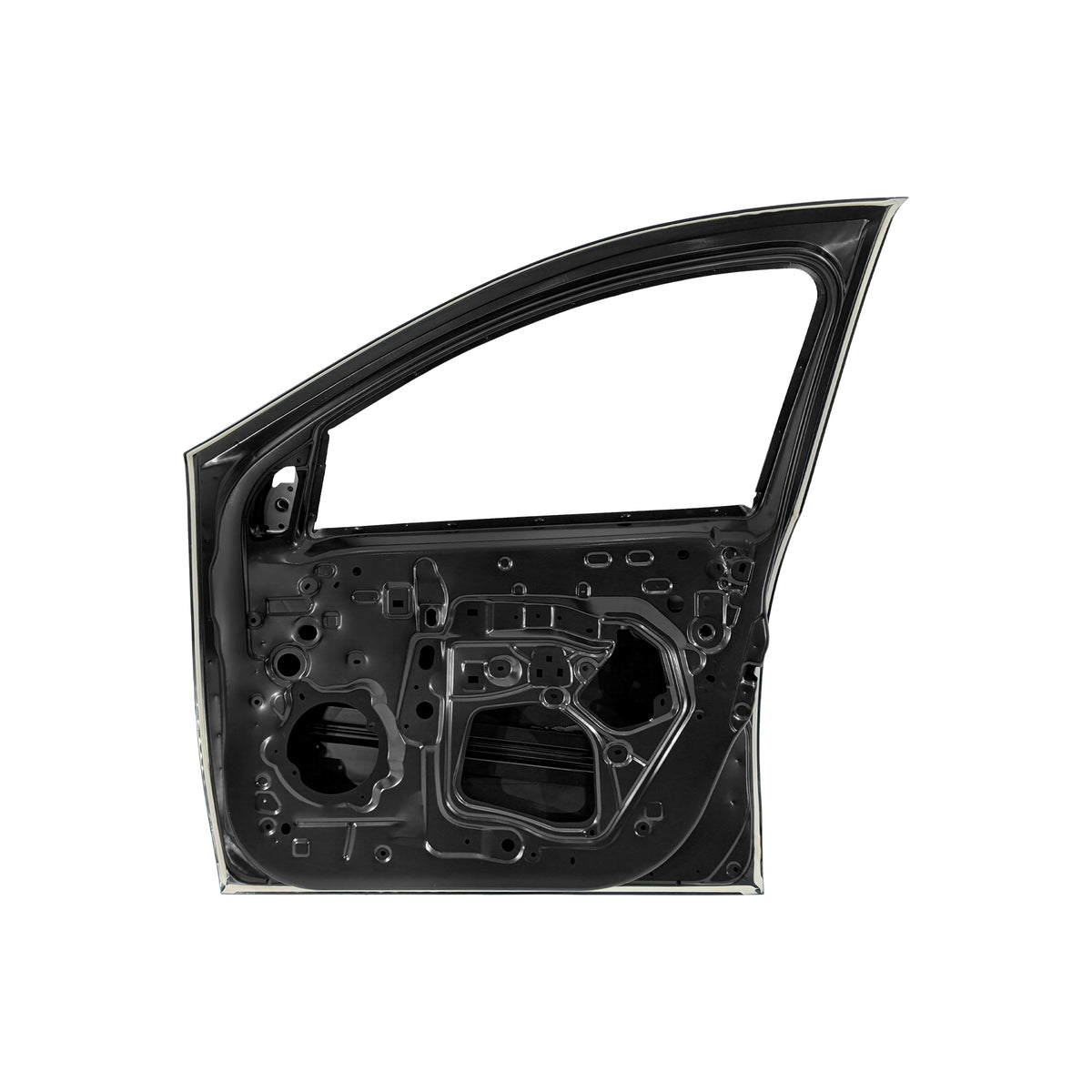 REPLACEMENT FRONT DOOR RH, 2013, FOR RENAULT LOGAN, 801008681R, (STEEL)